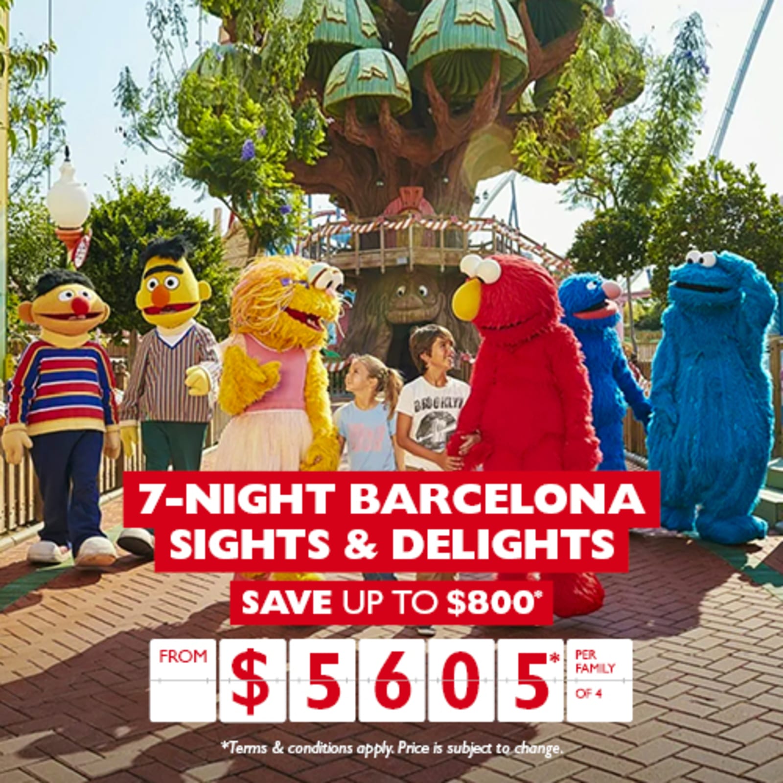 7-night Barcelona sights & delights. Save up to $800* from $5605* per family of 4