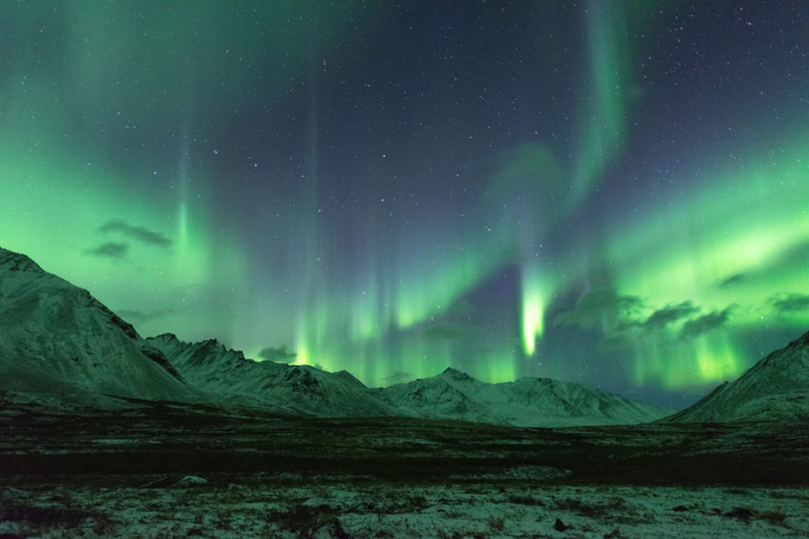 Aurora borealis Canada
