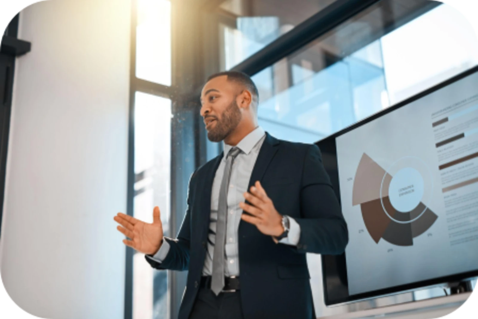 Man presentation Data