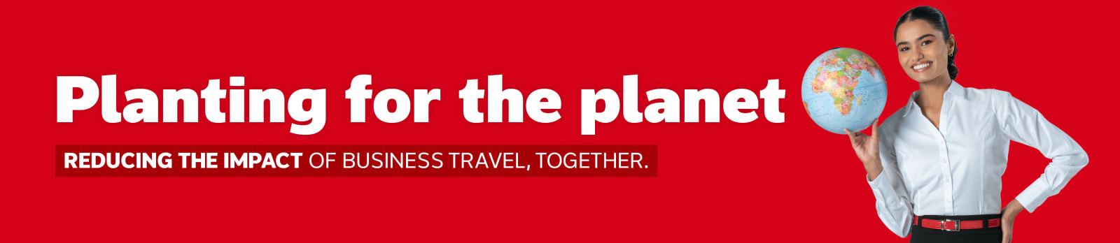 planting for the planet reducing the impact of business travel together