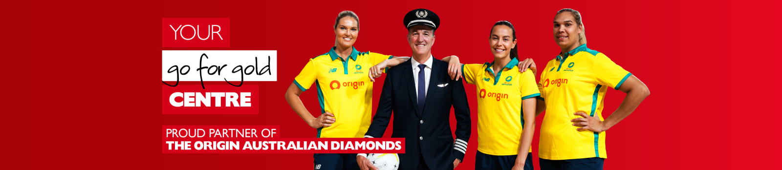 Your go for gold Centre | Proud partner of The Origin Australian Diamonds