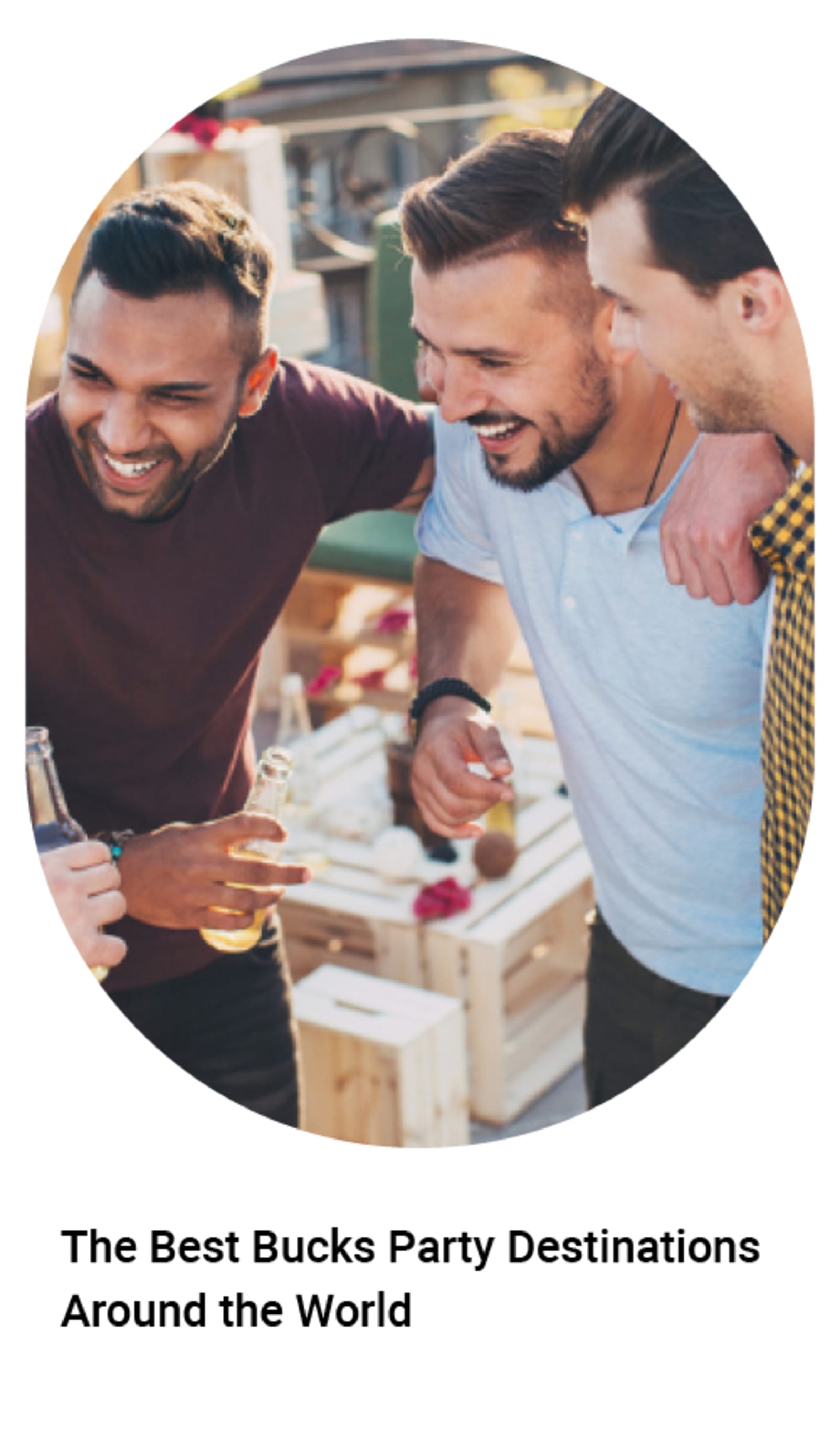Young men celebrating - The Best Bucks Party Destinations Around the World