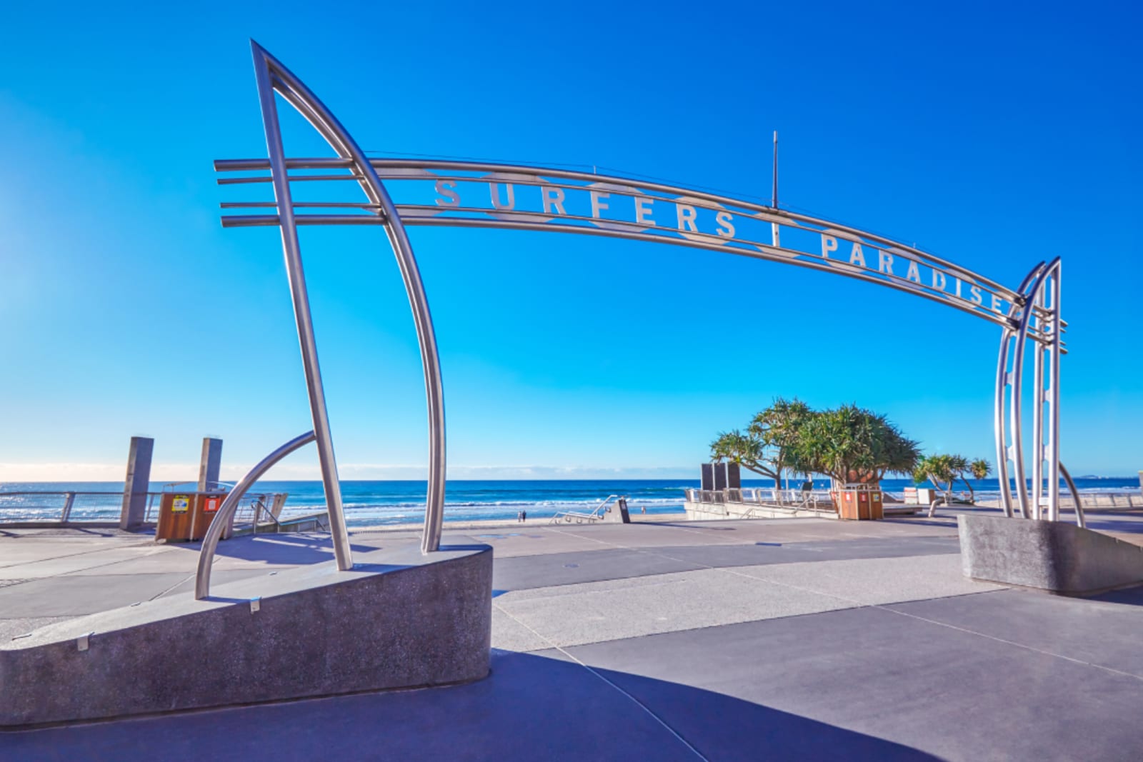 Surfers Paradise sign, Gold Coast Australia