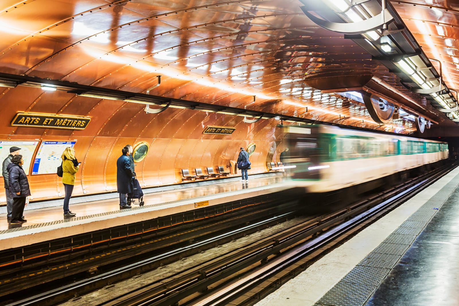 The Arts et Métiers station in Paris