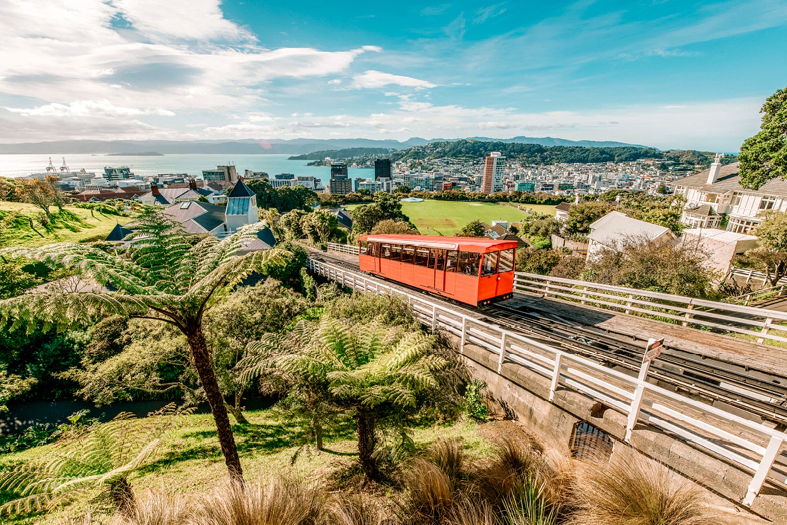 Riding the cable care is one of the top things to do in Wellington, New Zealand