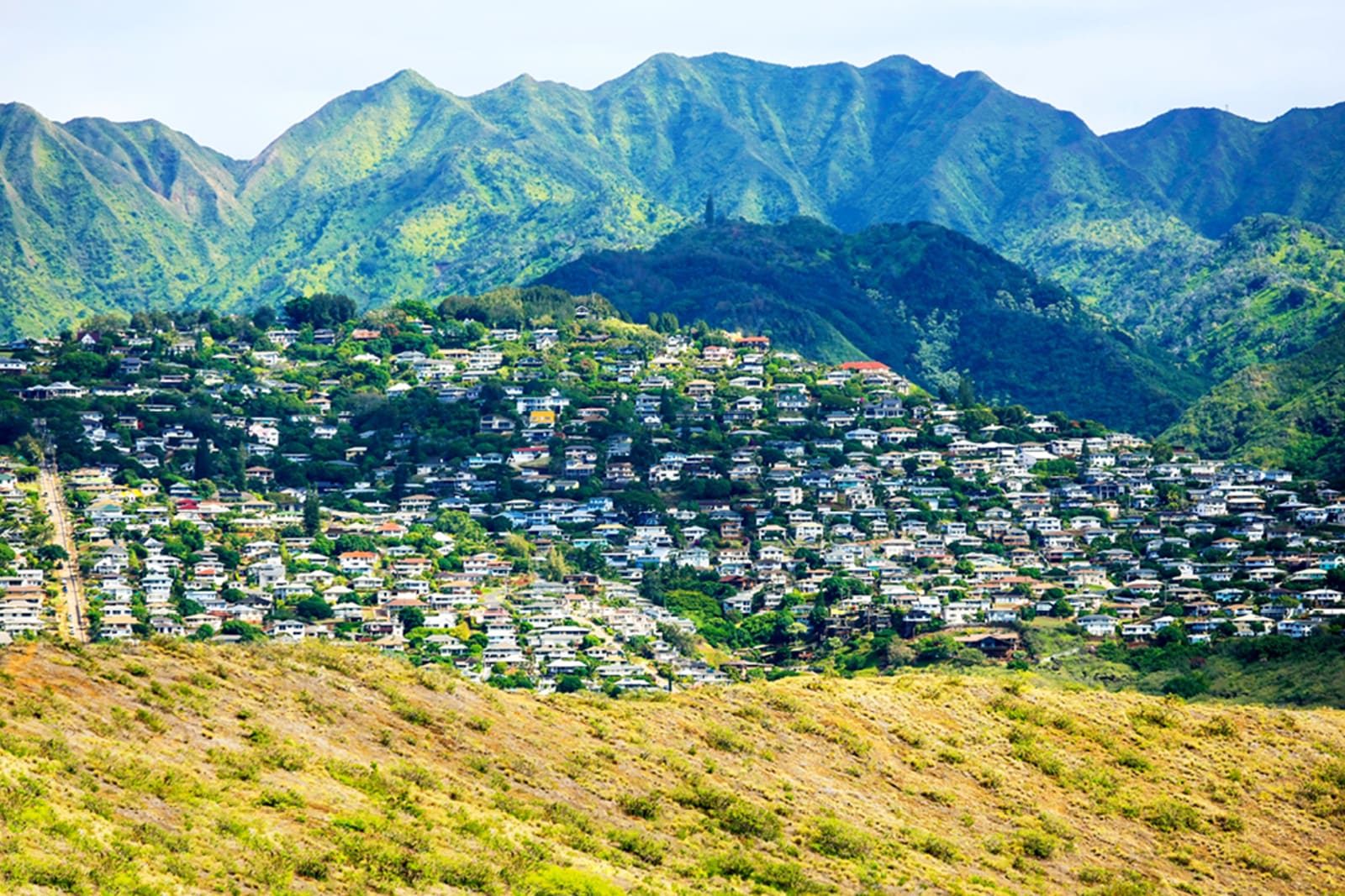 The Kaimuki neighbourhood in Honolulu