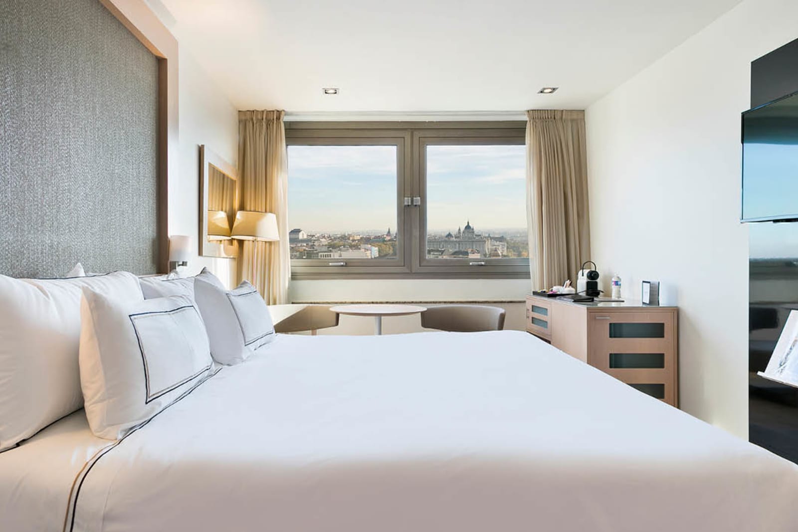 A room at the Meliá Madrid Princesa hotel