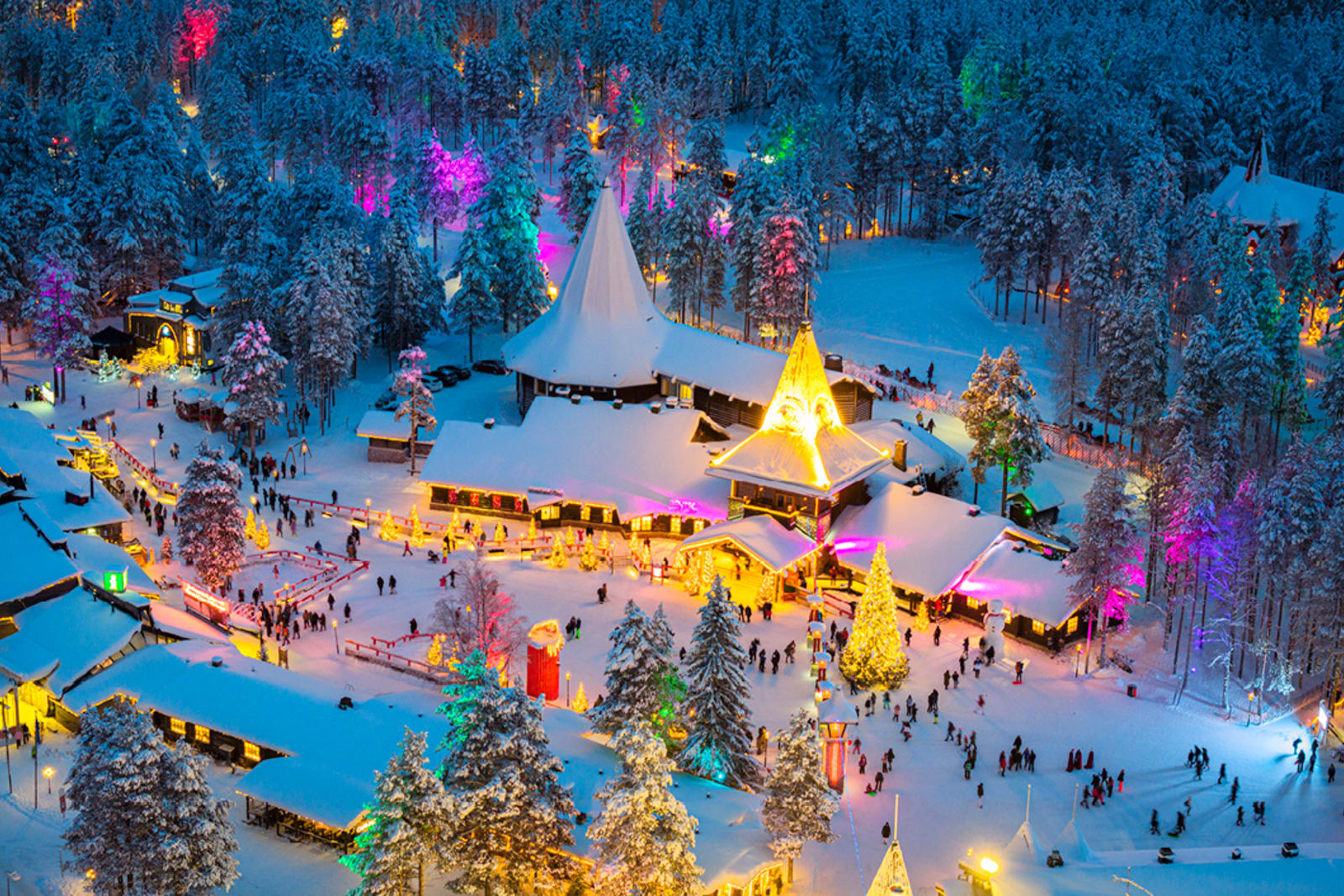 Santa Claus Village in Lapland, Finland