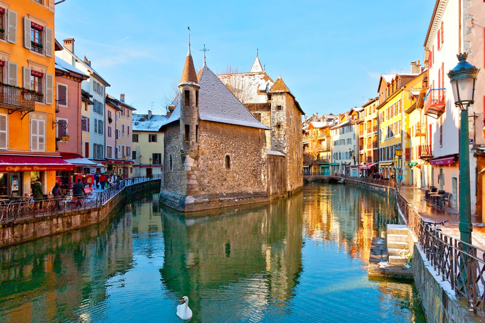 Annecy in winter