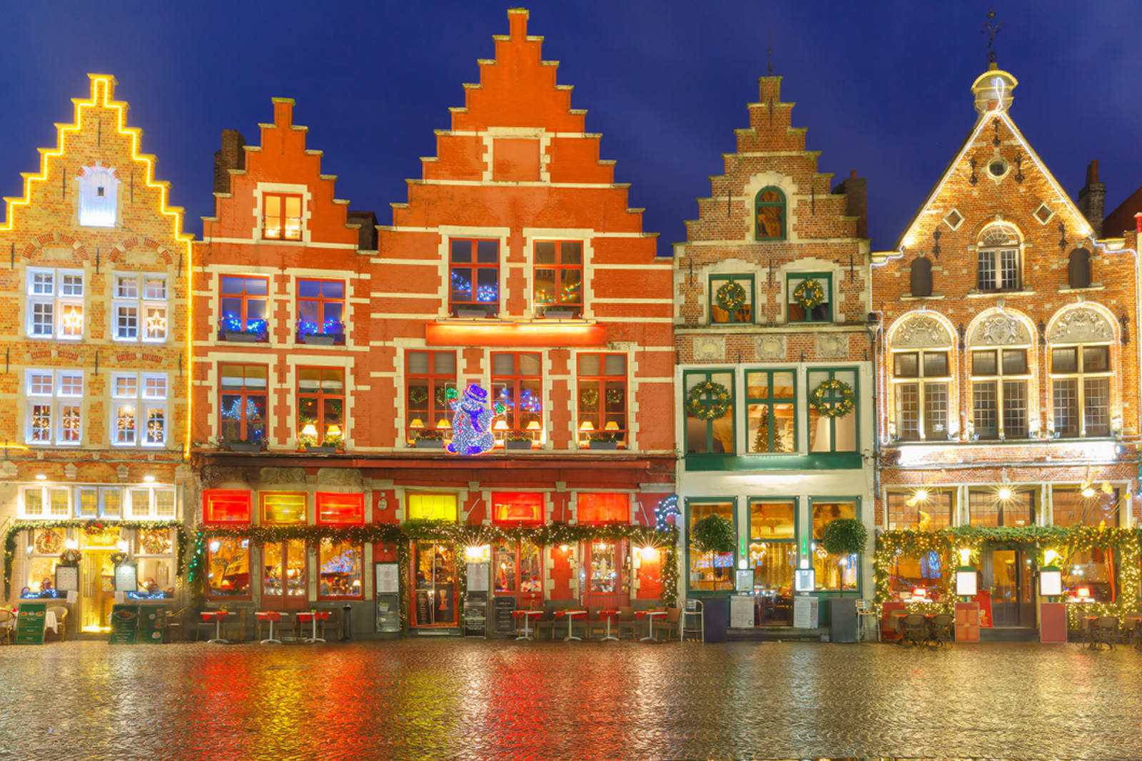 Bruges during Christmastime