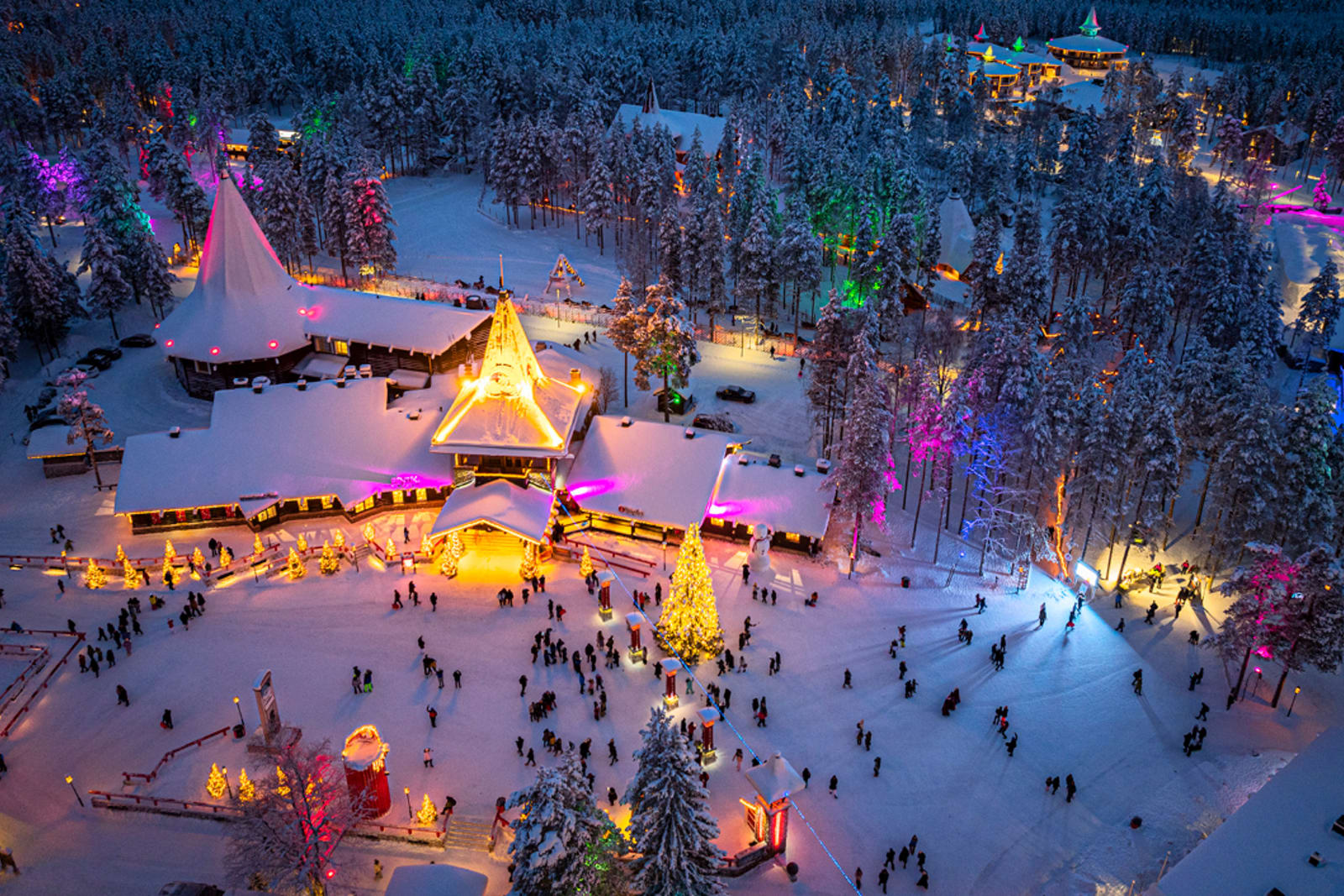 Santa Claus Village in Rovaniemi, Finland