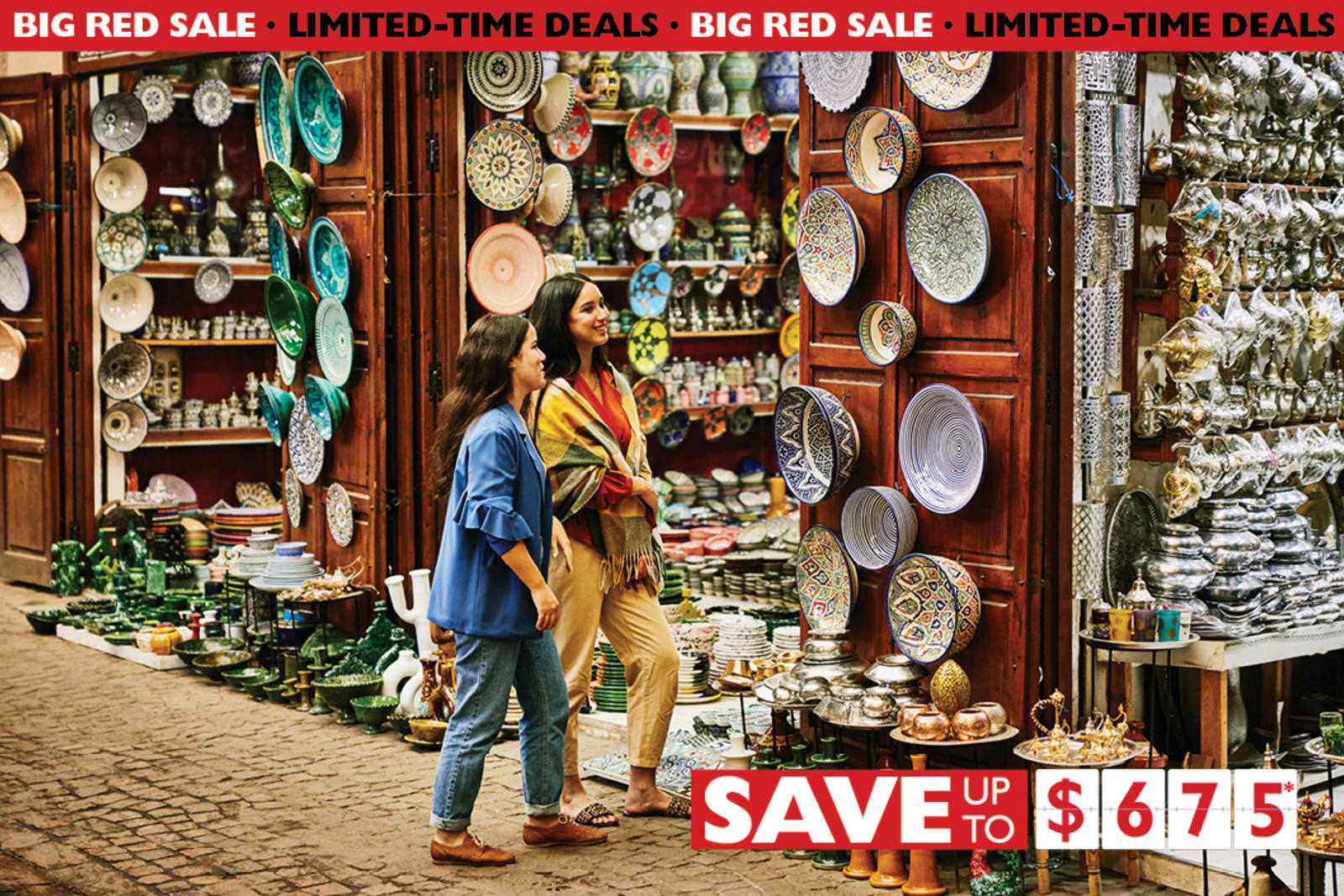 Save up to $675* on Globus's Spain, Portugal and Morocco tour during Big Red Sale