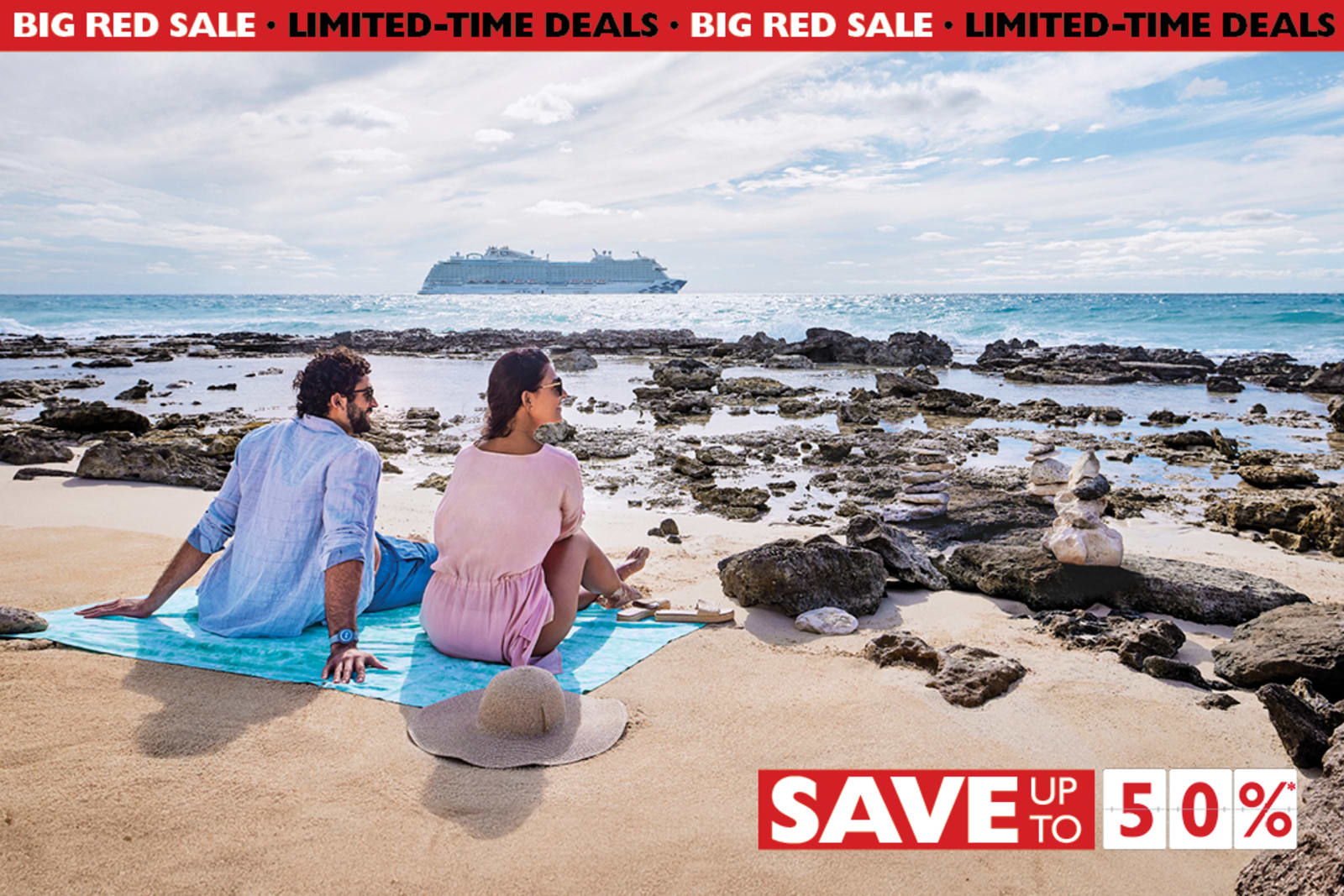Save up to 50%* on Princess Cruises' Western Mexico with Caribbean cruise during Big Red Sale