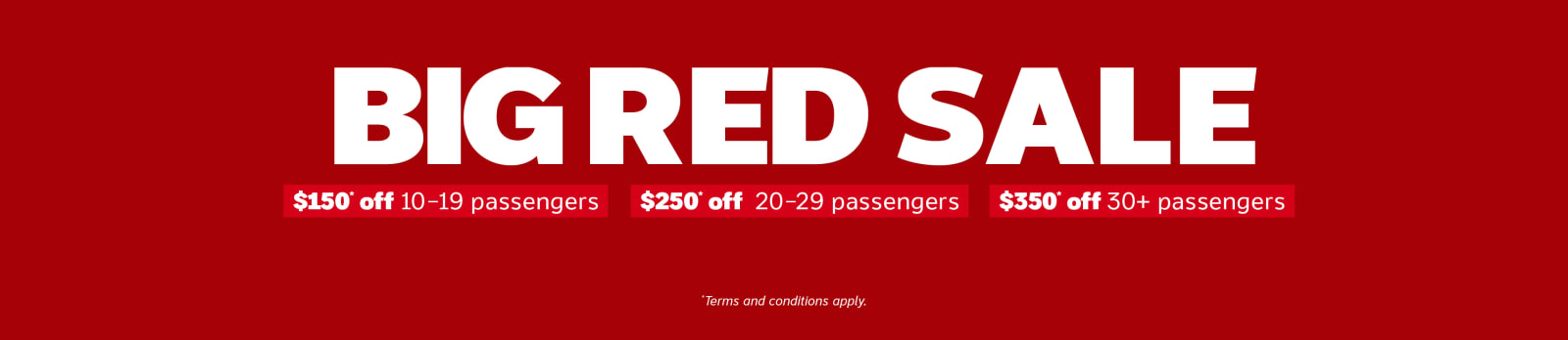 Groups Big Red Sale Deals