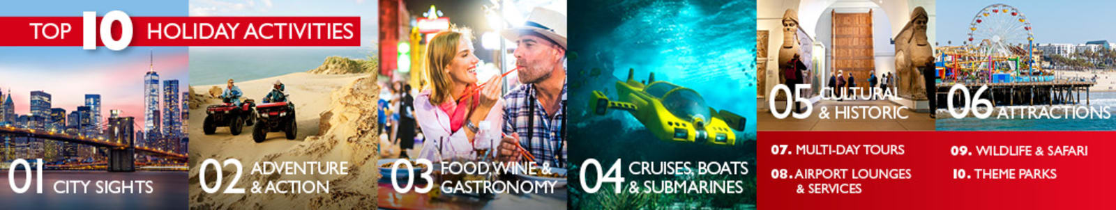 Canada - Top 10 Holiday Activities