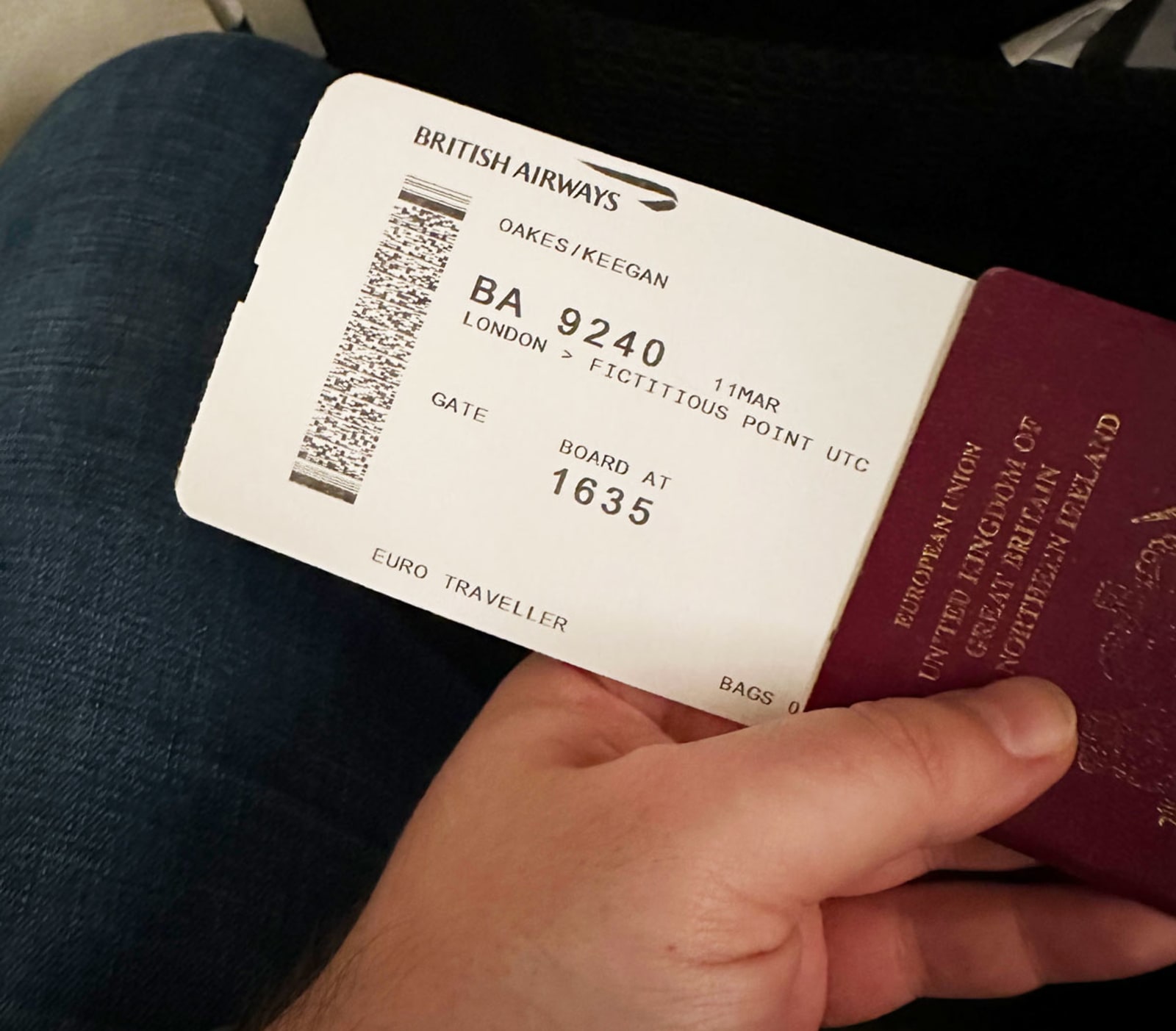 Fear of flying blog image