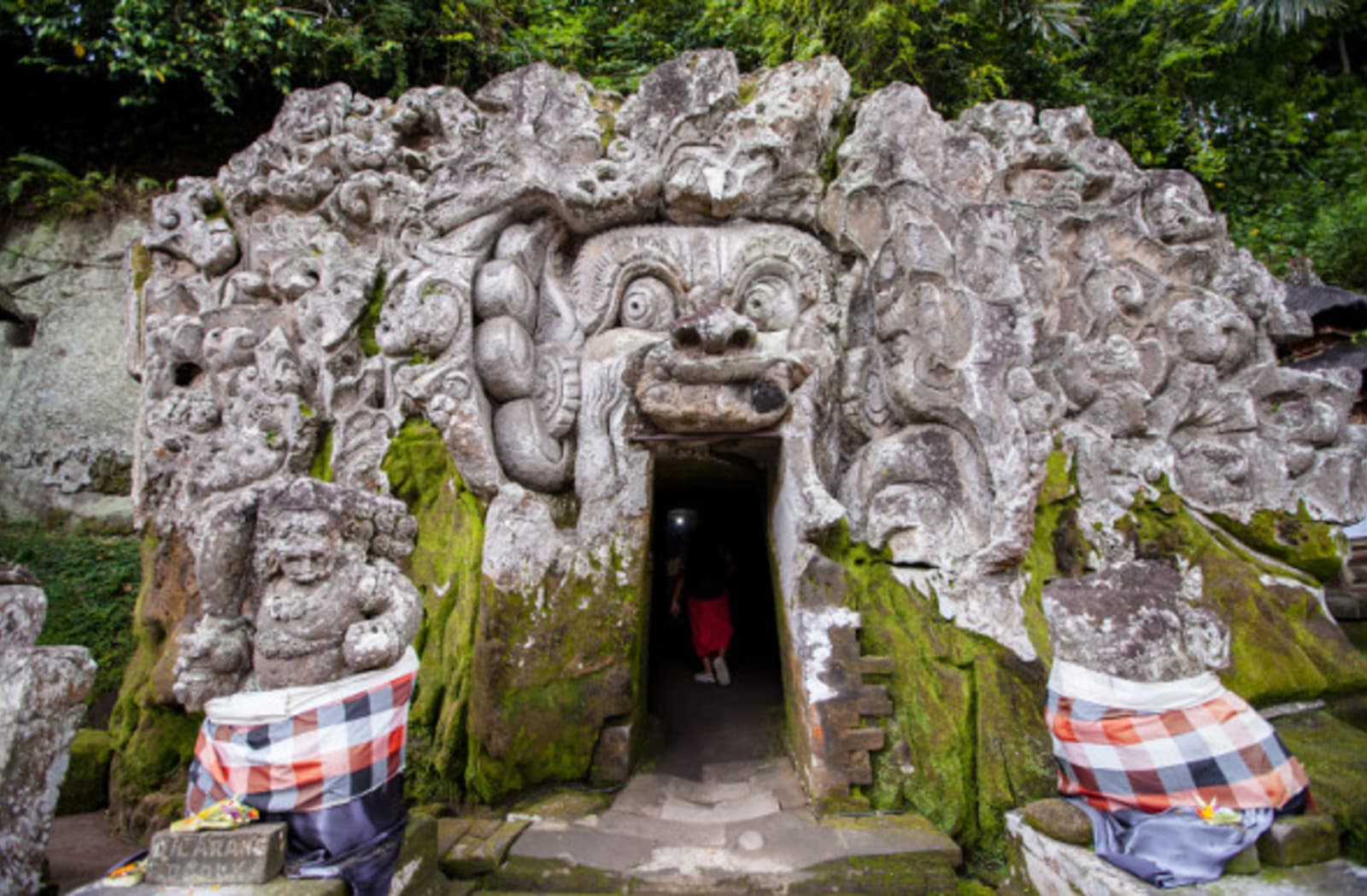Goa Gajah, the Elephant cave in Bali