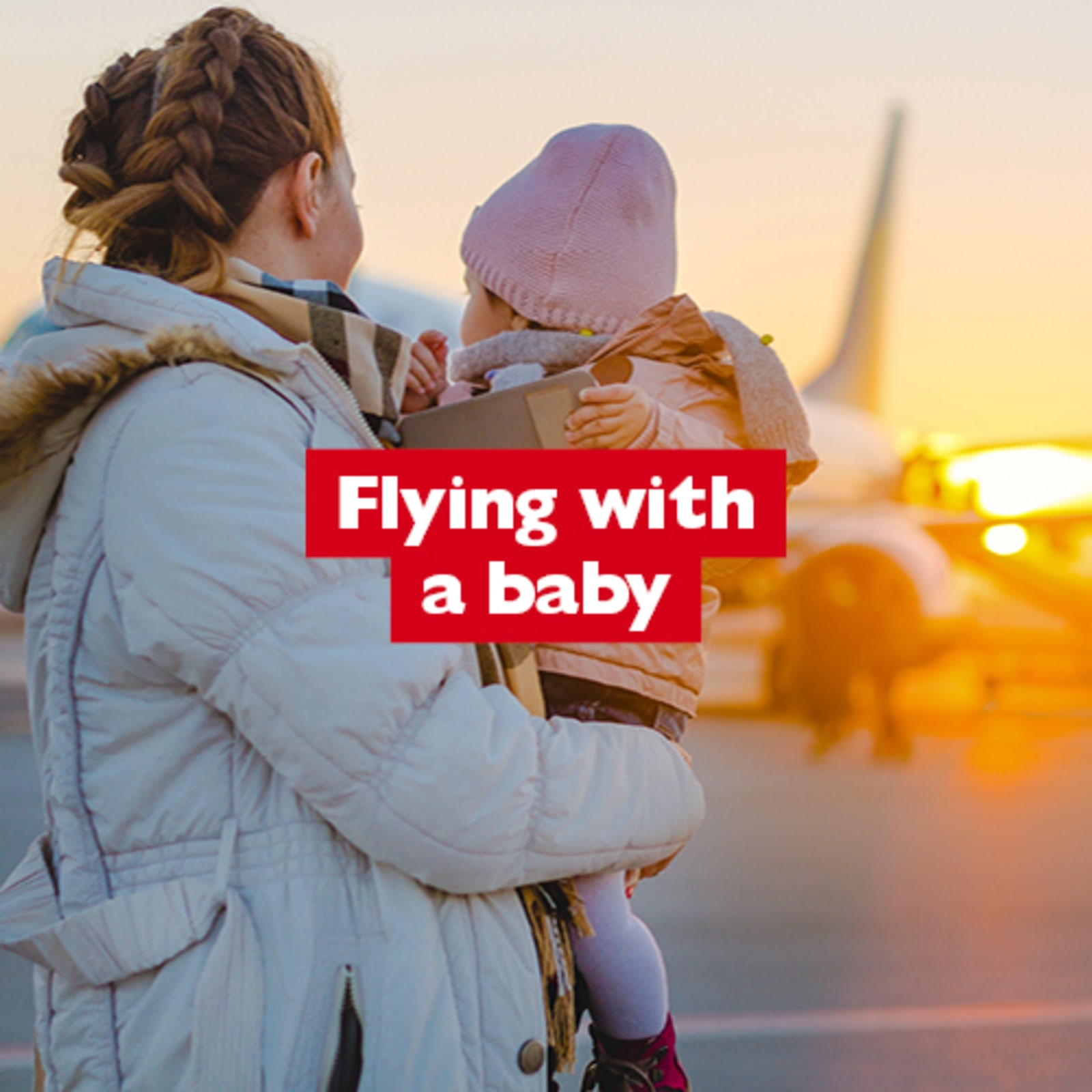 Flying with a baby
