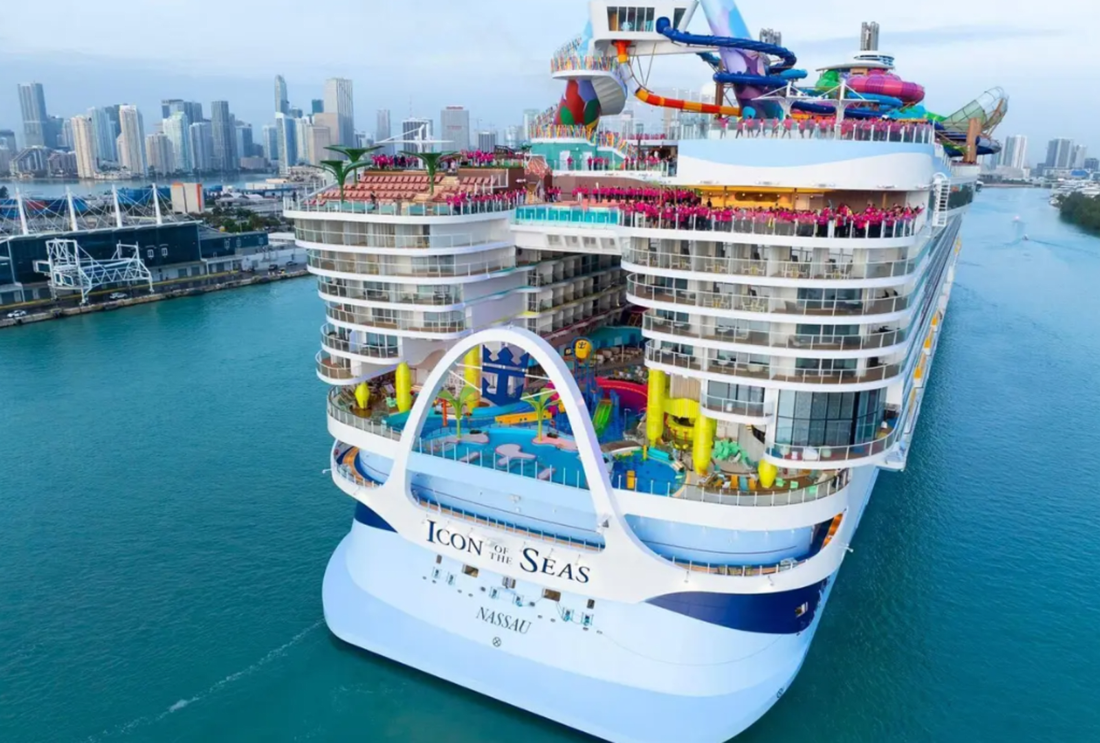 Icon of the Seas was the biggest cruise ship to date when it first sailed in 2023
