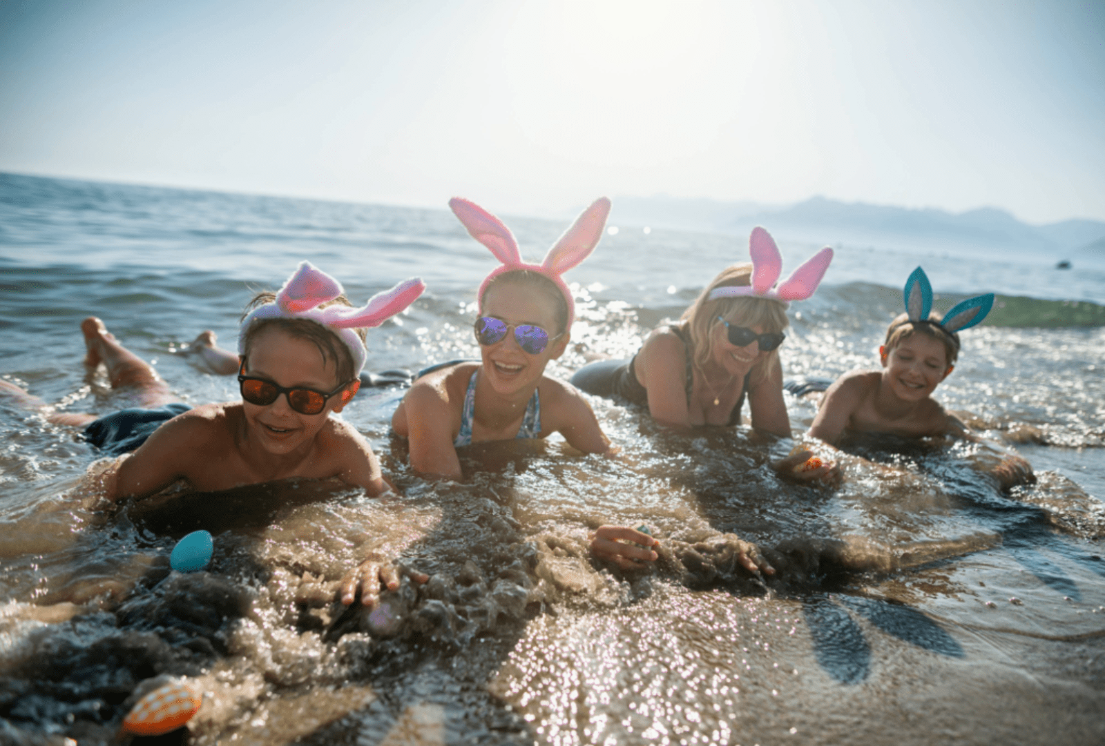 Easter fun in the surf