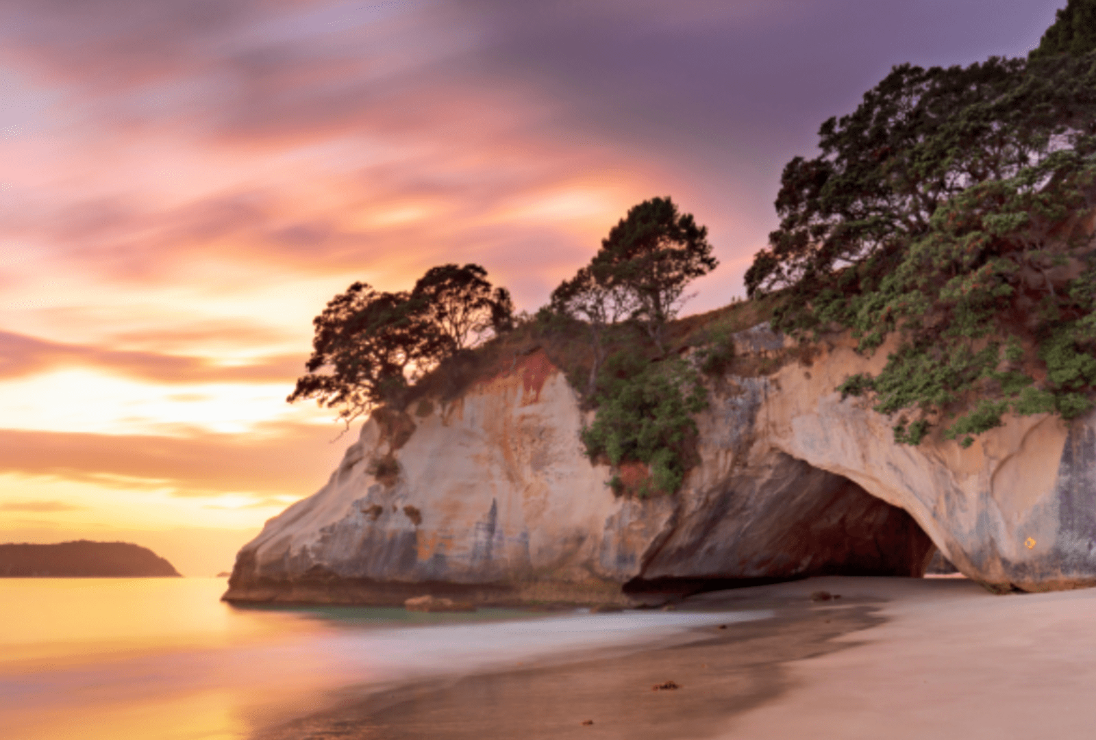 Cathedral Cove on the Coromandel Peninsula