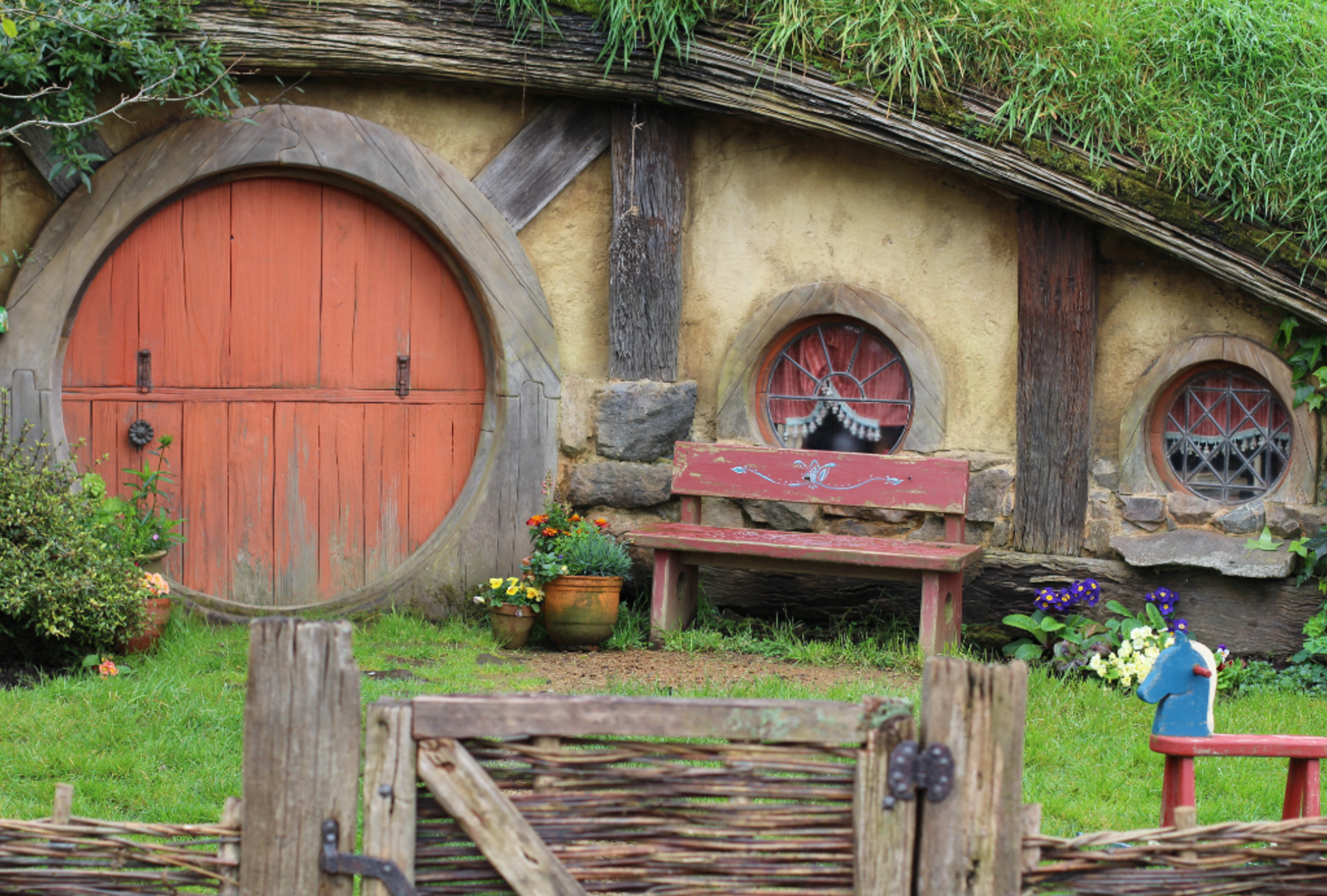 A visit to the Hobbiton Movie Set is a delight for young and old