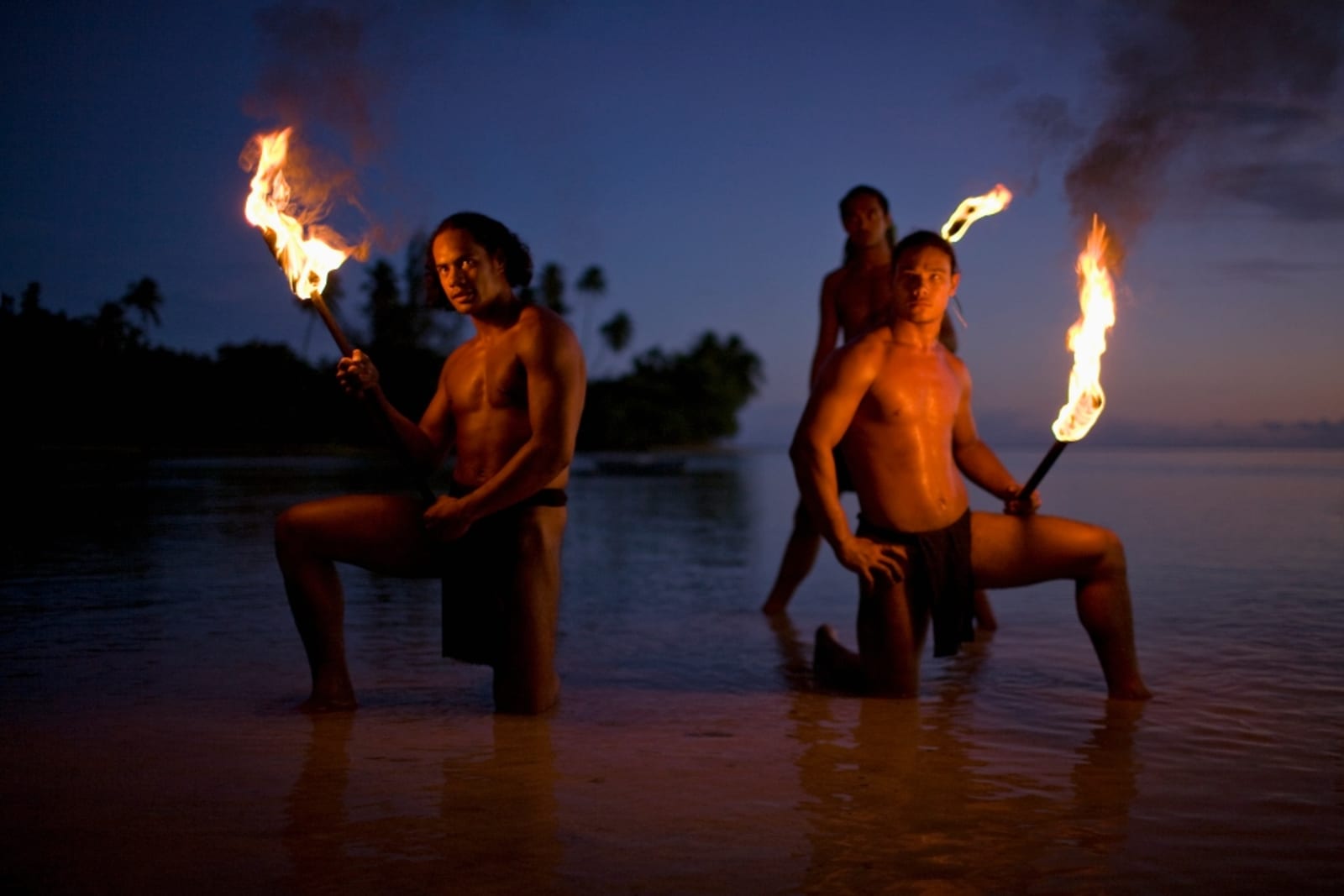 Tahiti Fire Dancers