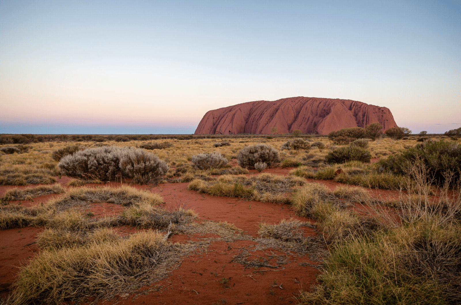 Uluru at sunrise