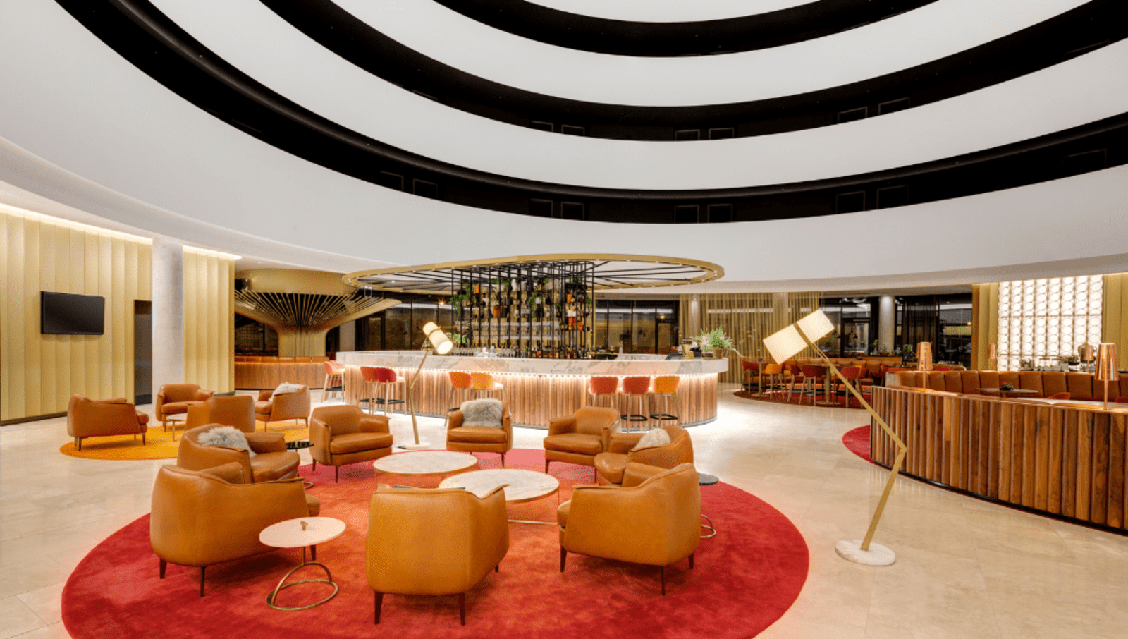 vibe hotel canberra airport lobby