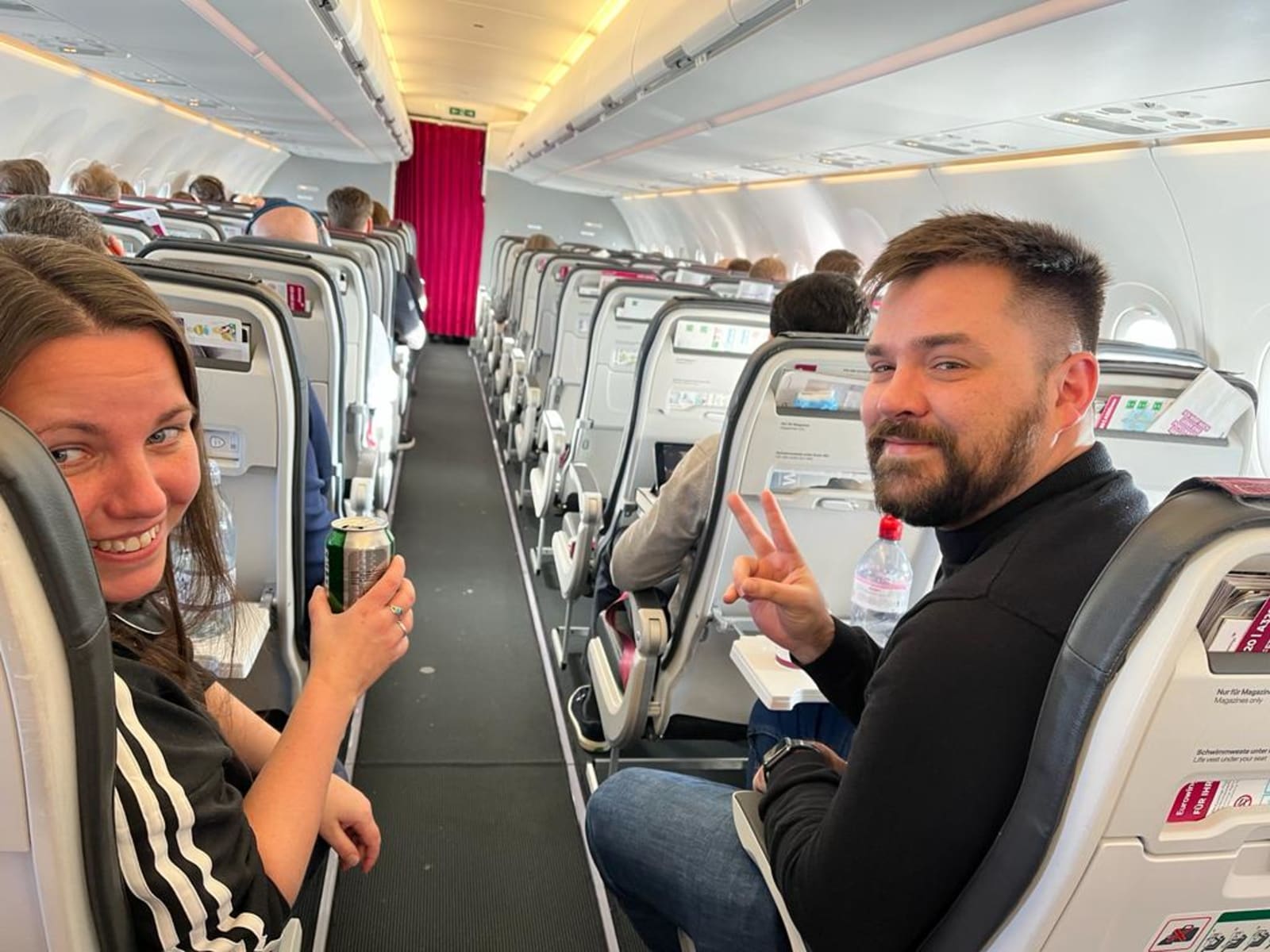 Fear of flying blog image - legroom