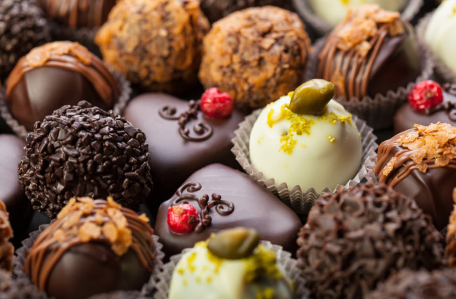 Mouth watering swiss chocolate to indulge