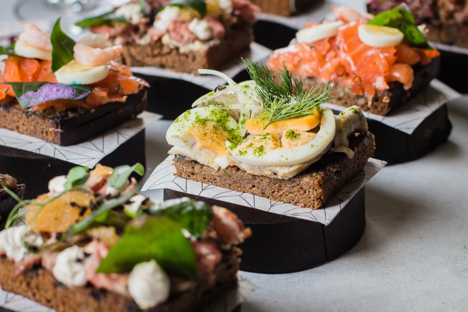 Smørrebrød is a must-try local dish in Copenhagen