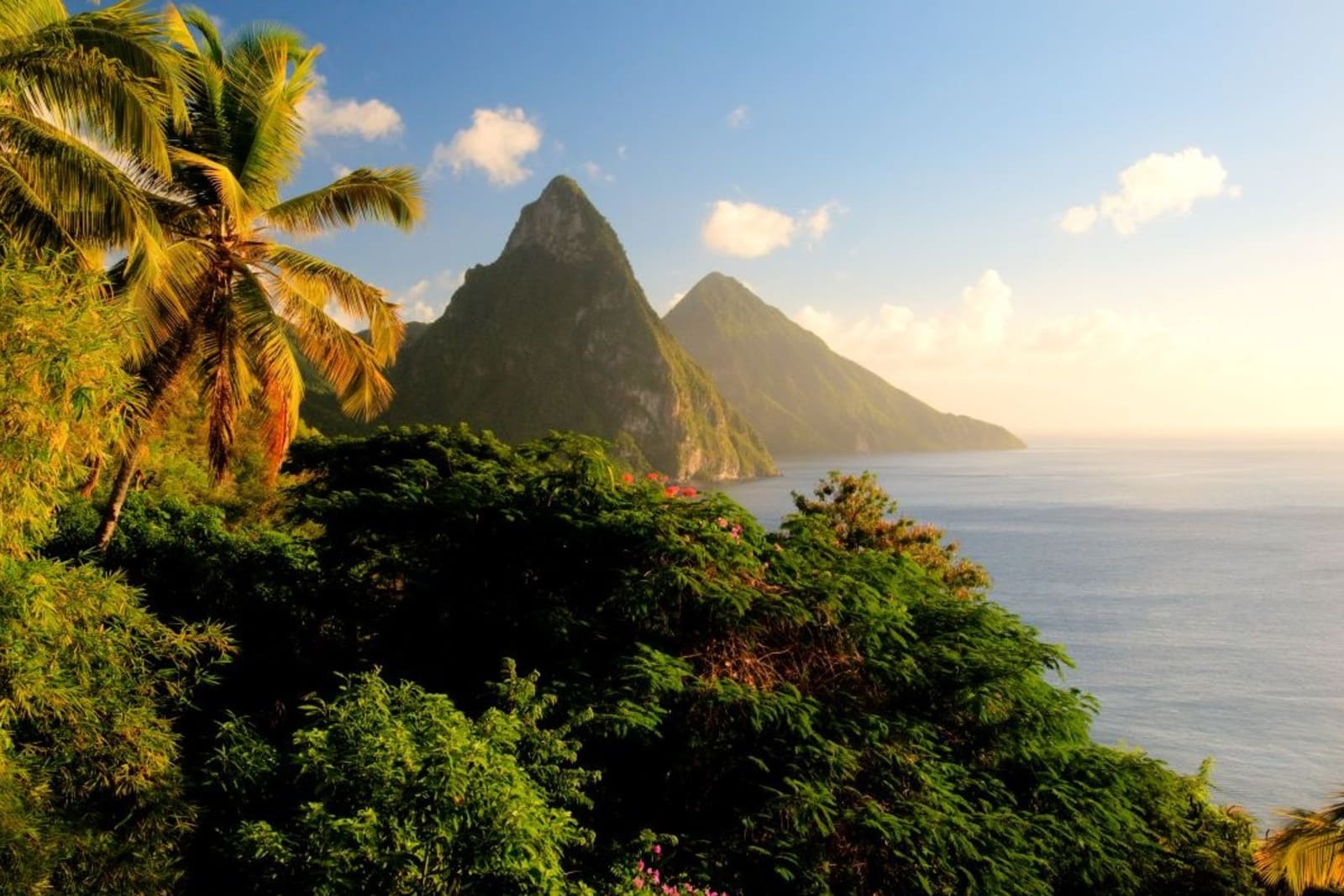 The Pitons in St. Lucia