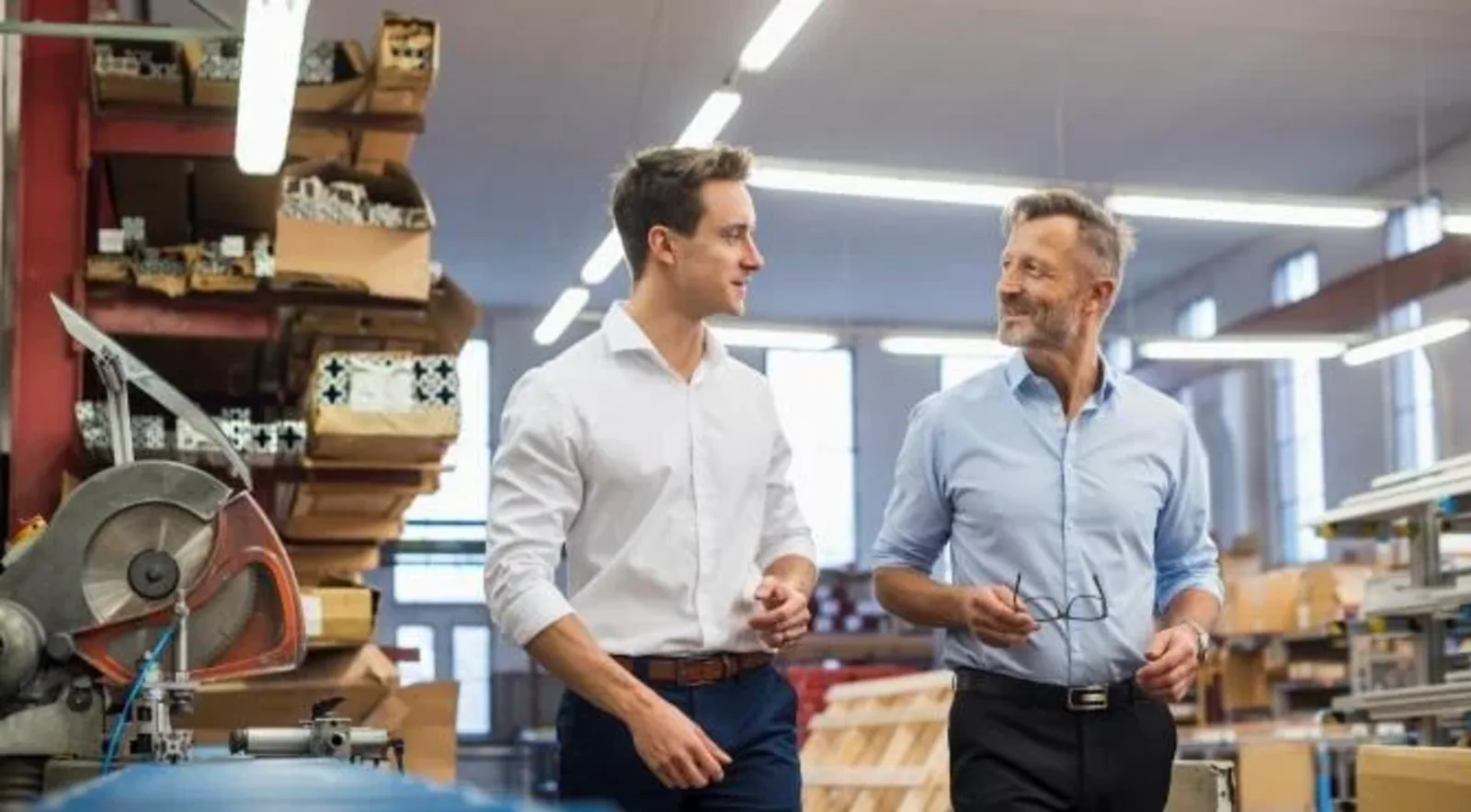 client meeting warehouse