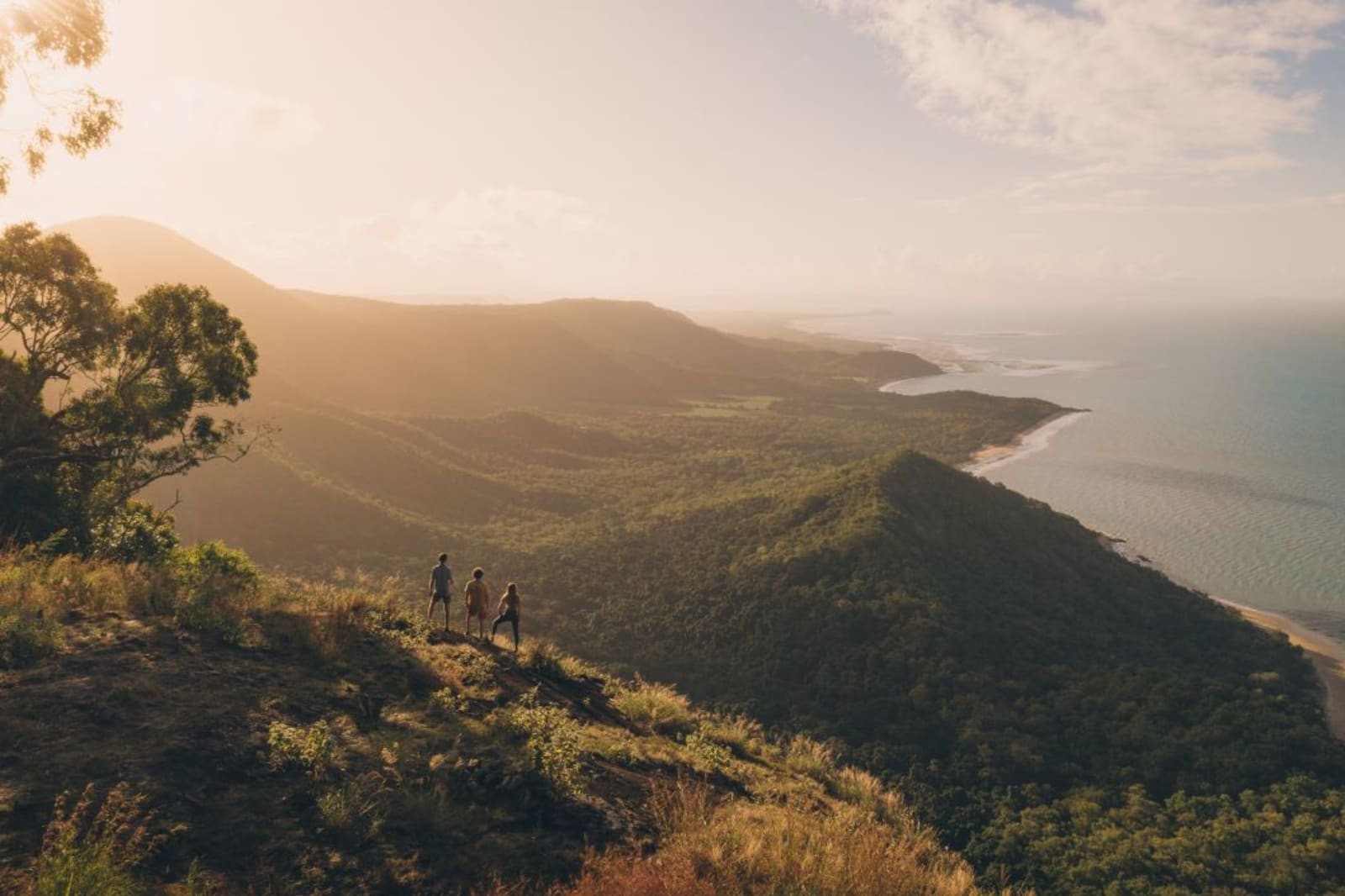 Hikers in Cairns, Australia