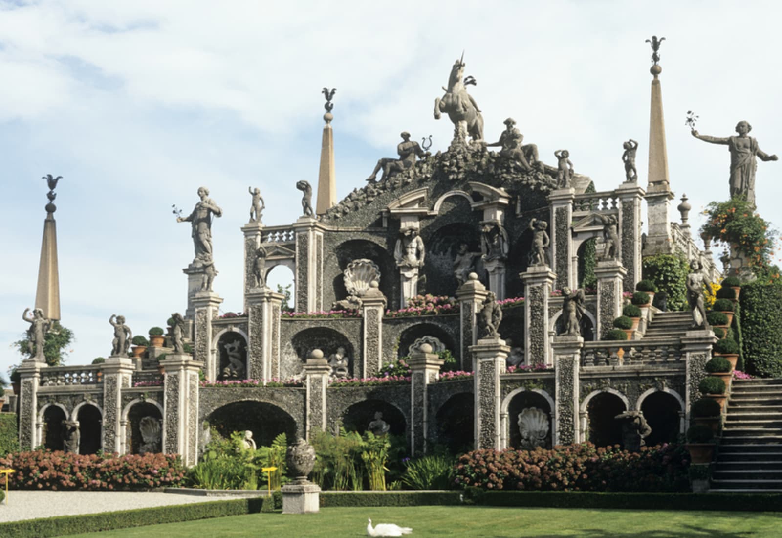 Isola Bella Gardens and Palace, Italy