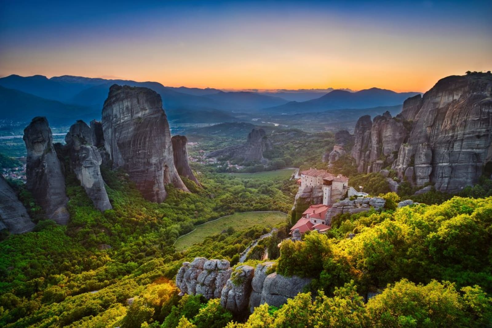 Meteora Monastery in Greece