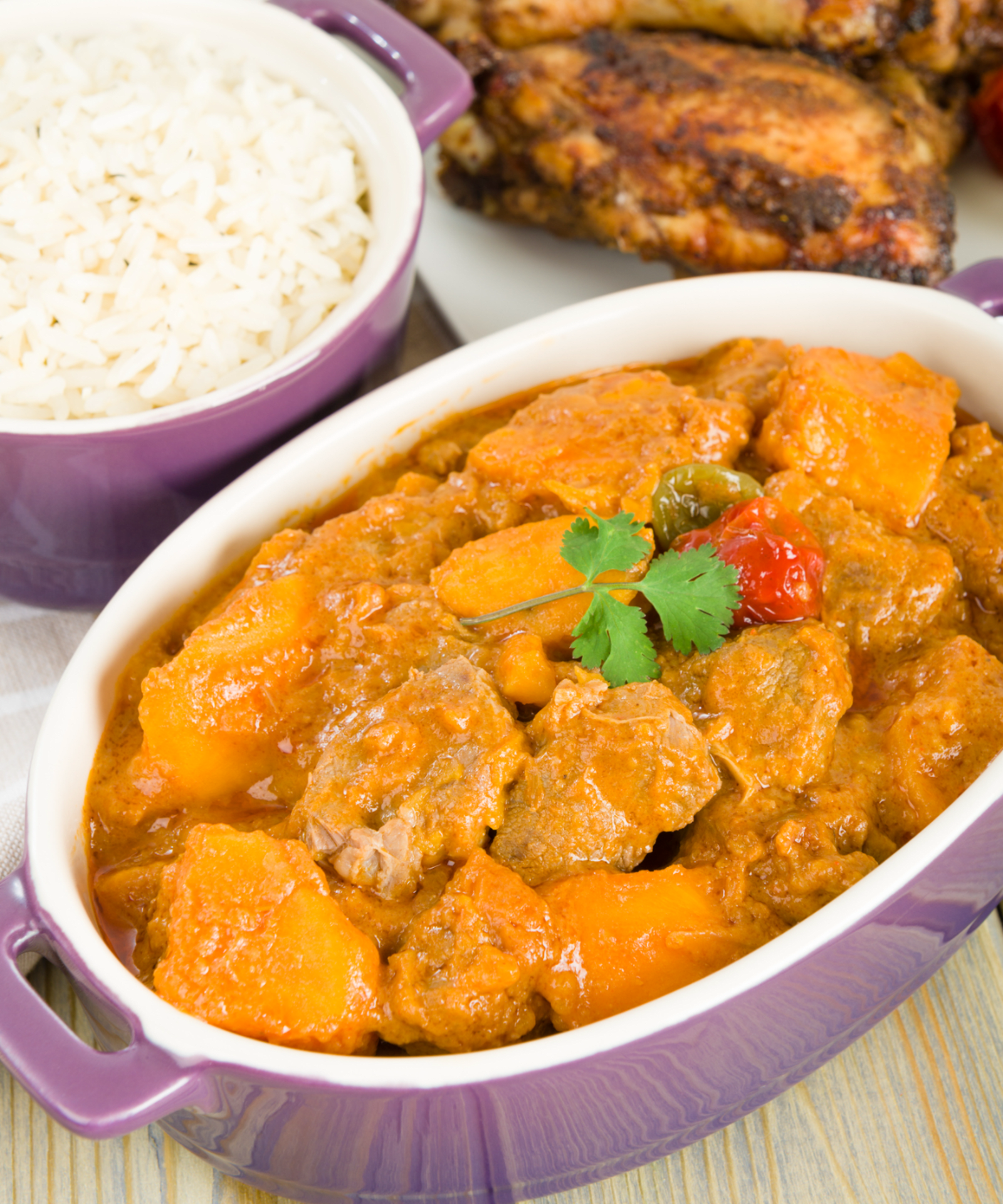 Jamaican run down is a fragrant fish stew