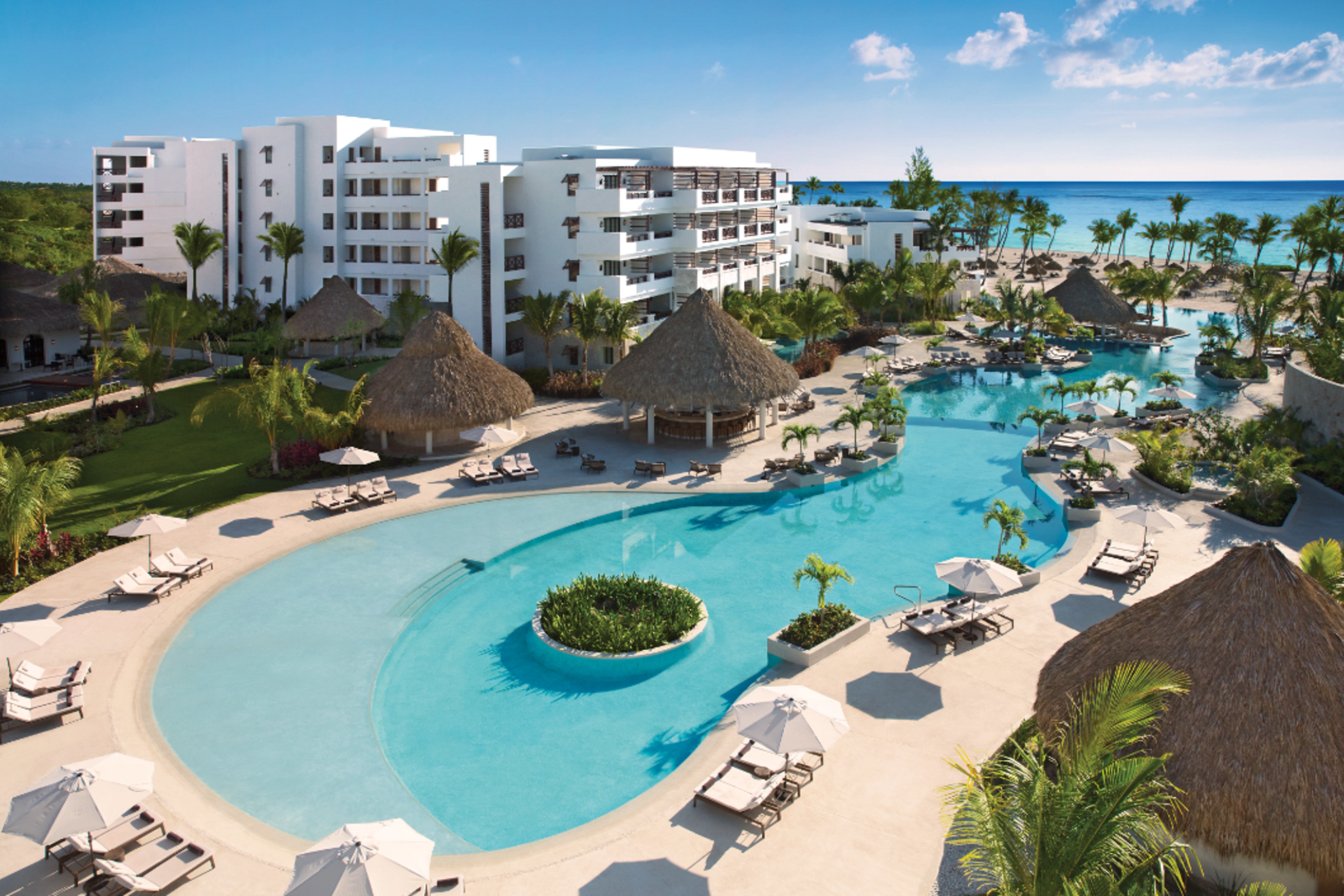 The pool at Secrets Cap Cana