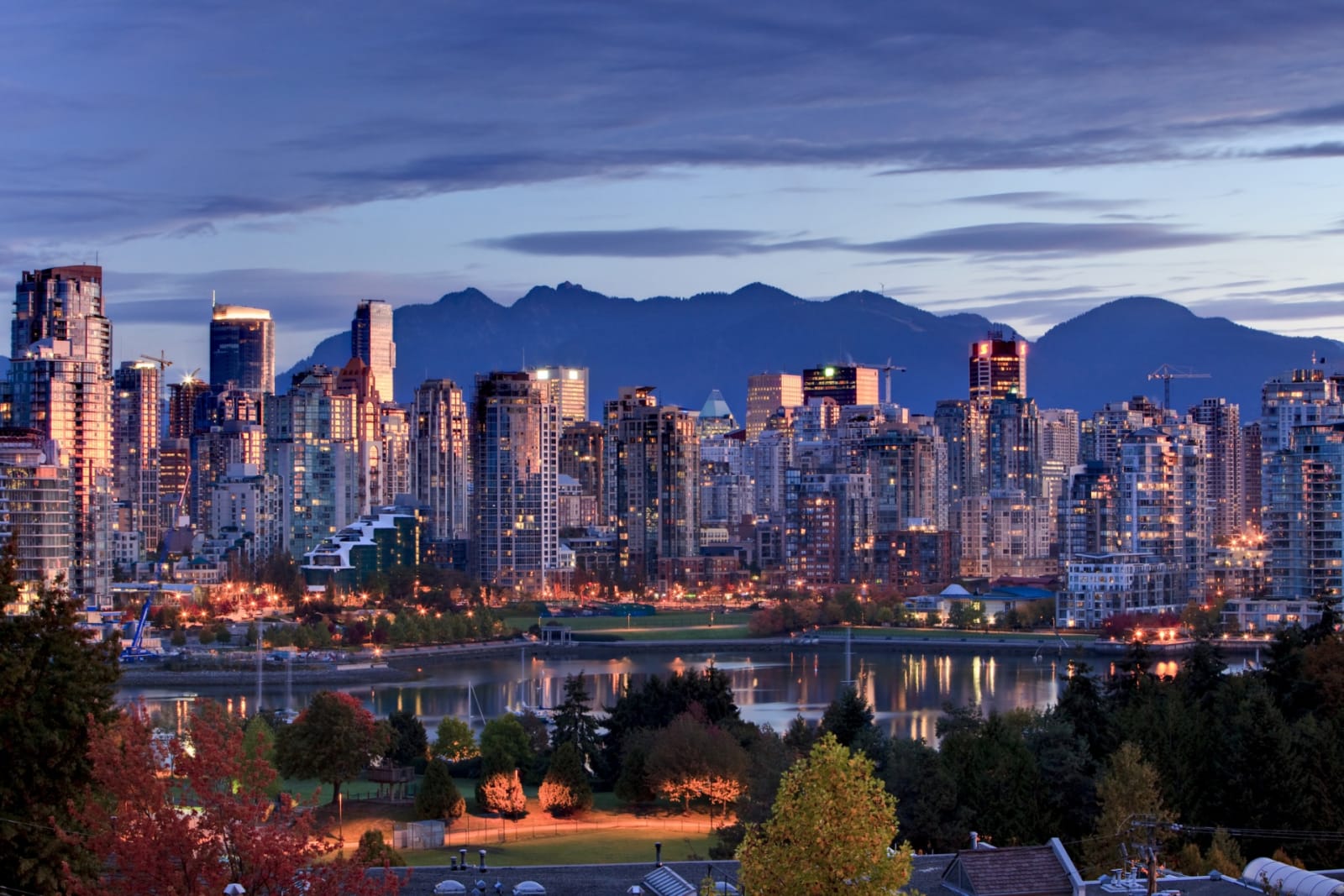 Vancouver skyline