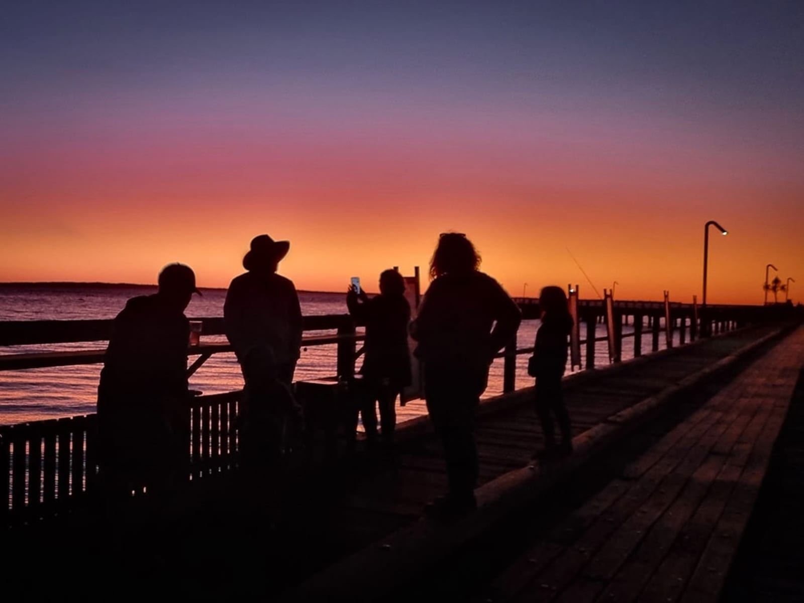 Kingfisher Bay Resort Bar Sunset