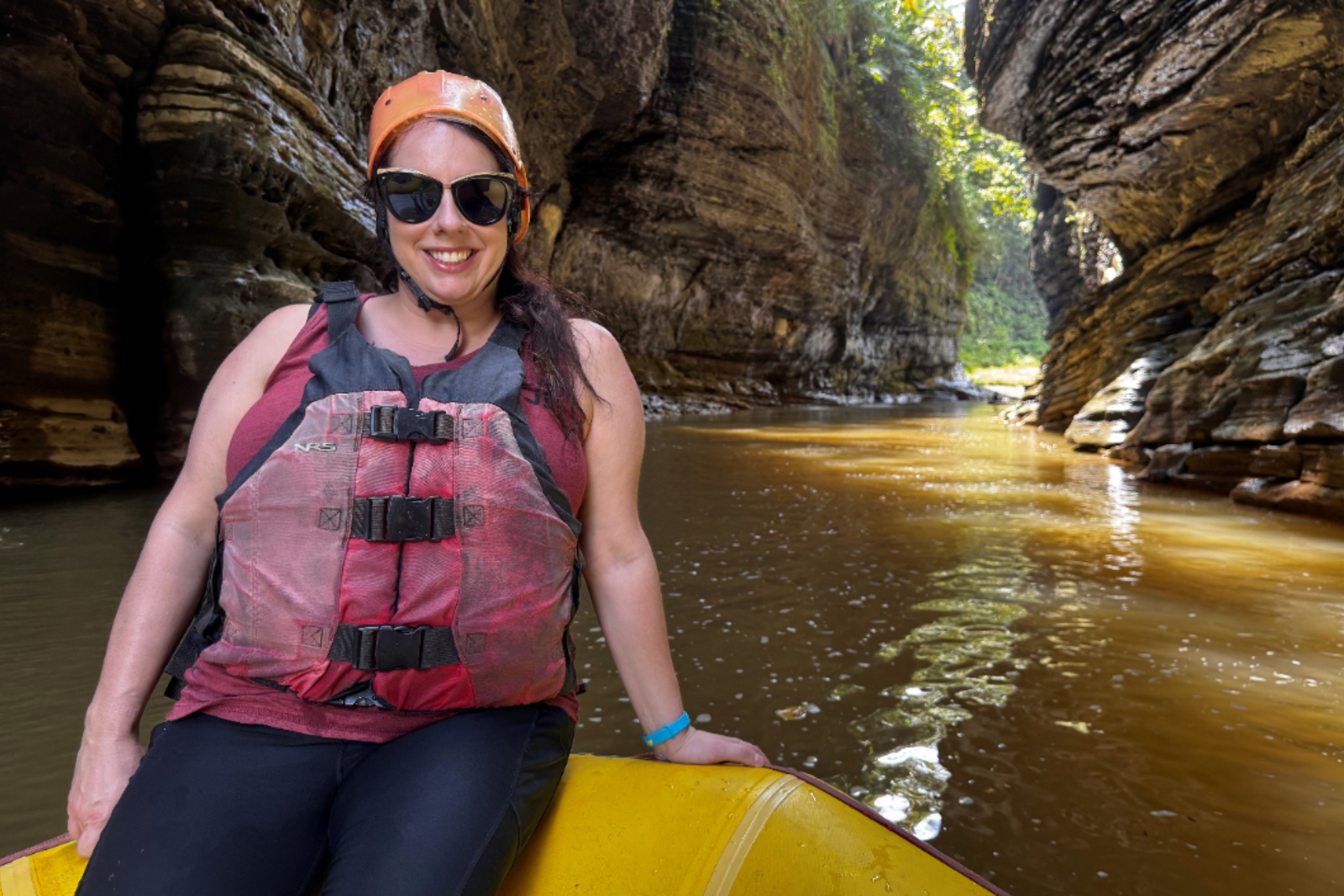 Kylie McDonald in Fiji