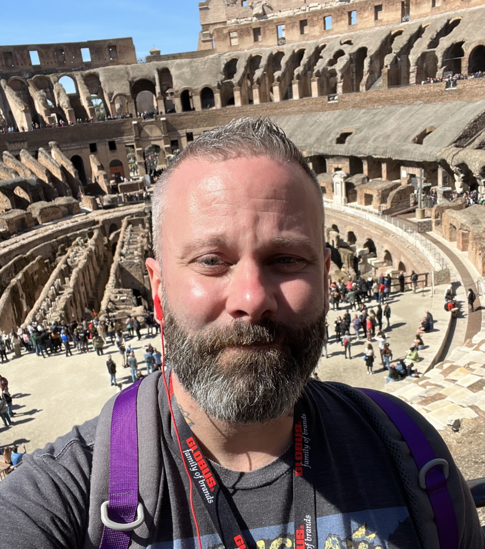 Matthew Berriman in Rome