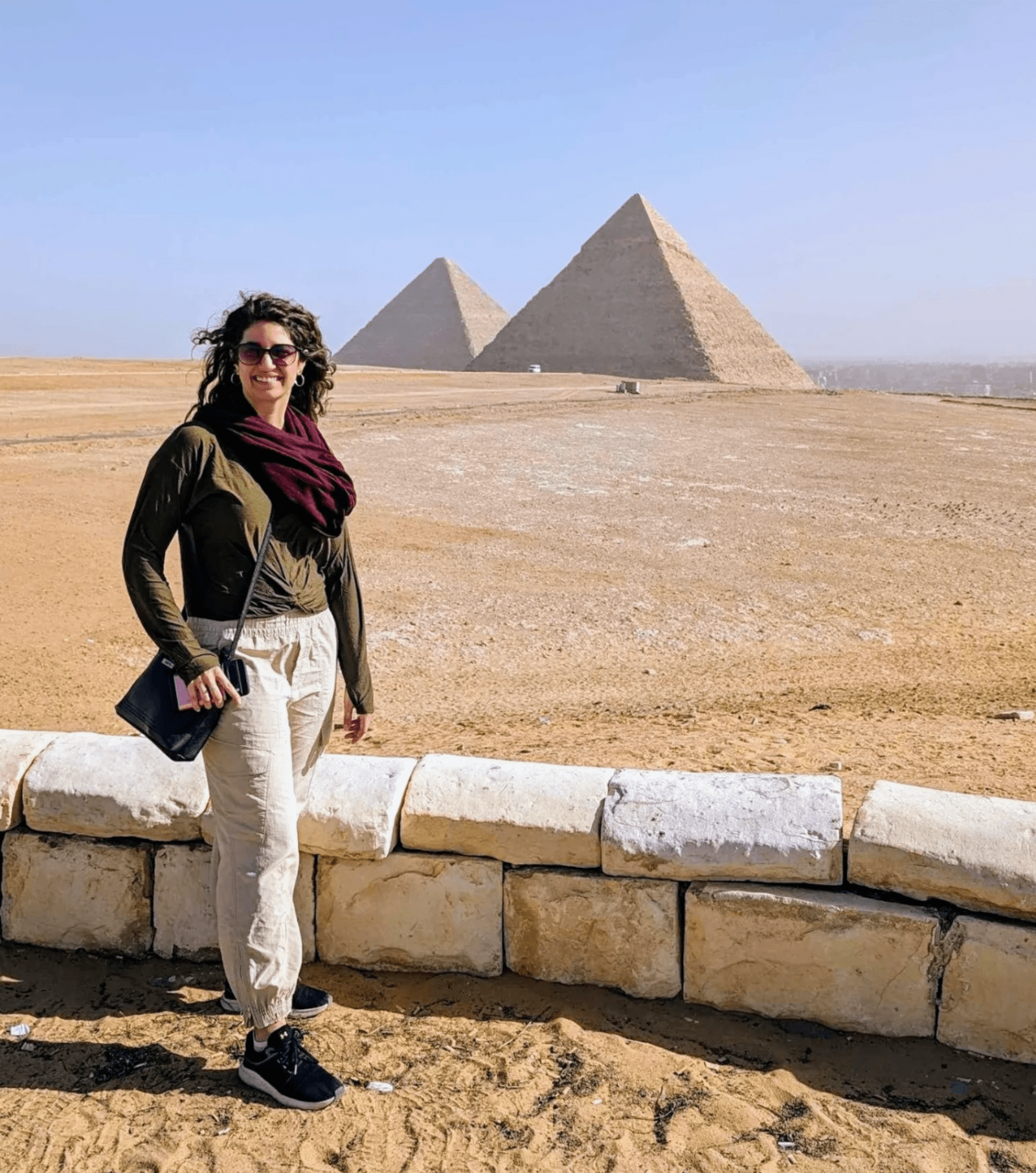 Sam Demetrious in Egypt