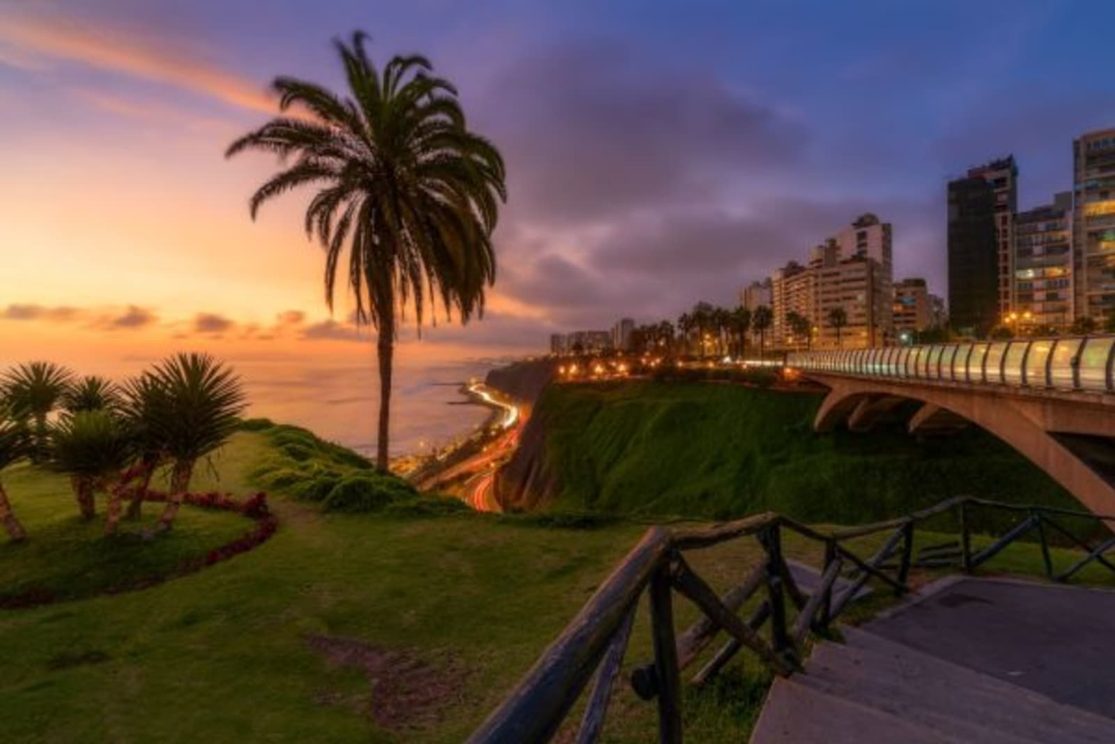 Villena Bridge in Miraflores, Lima