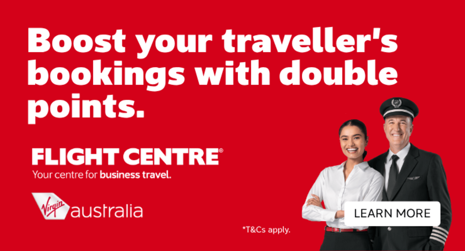 Boost your traveller's bookings with double points.