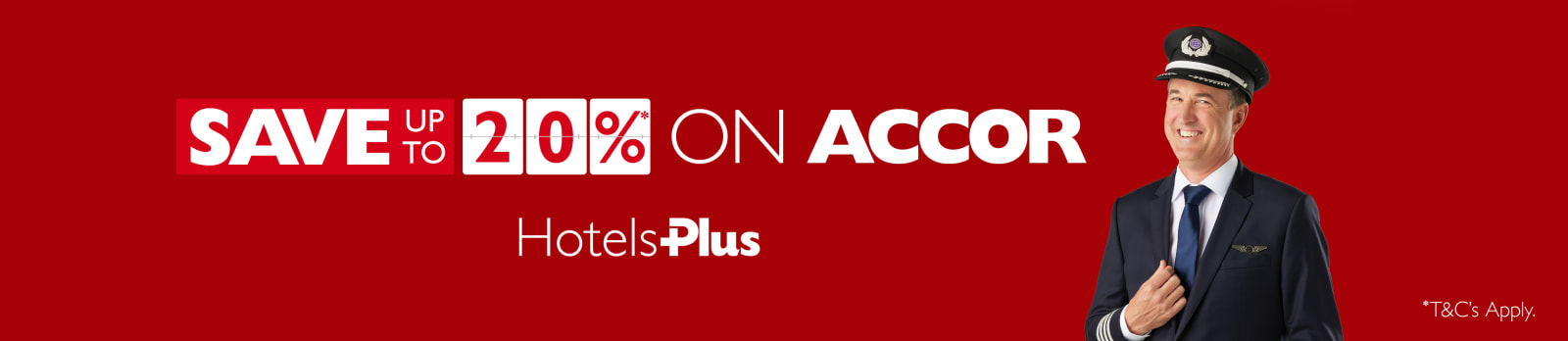 Save up to 20%* on Accor - HotelsPlus