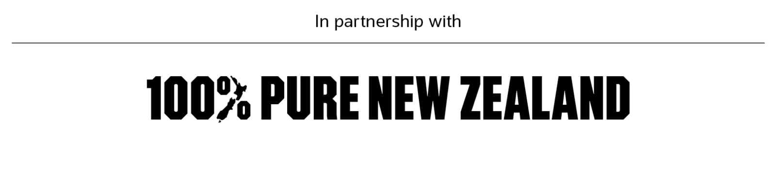 In partnership with | 100% pure New Zealand