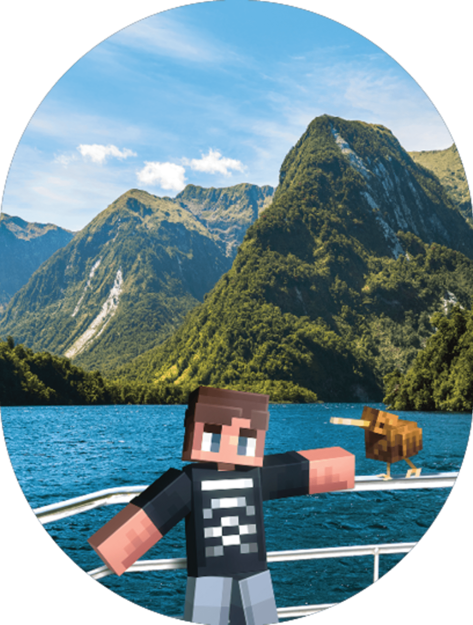 Minecraft in Fjordland