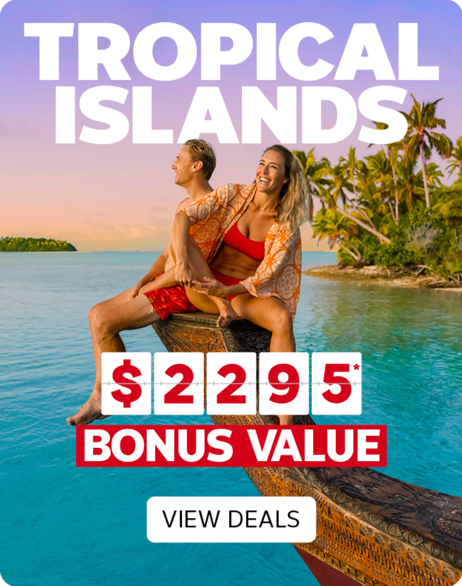 Tropical Islands - $2,295* bonus value. View Deals